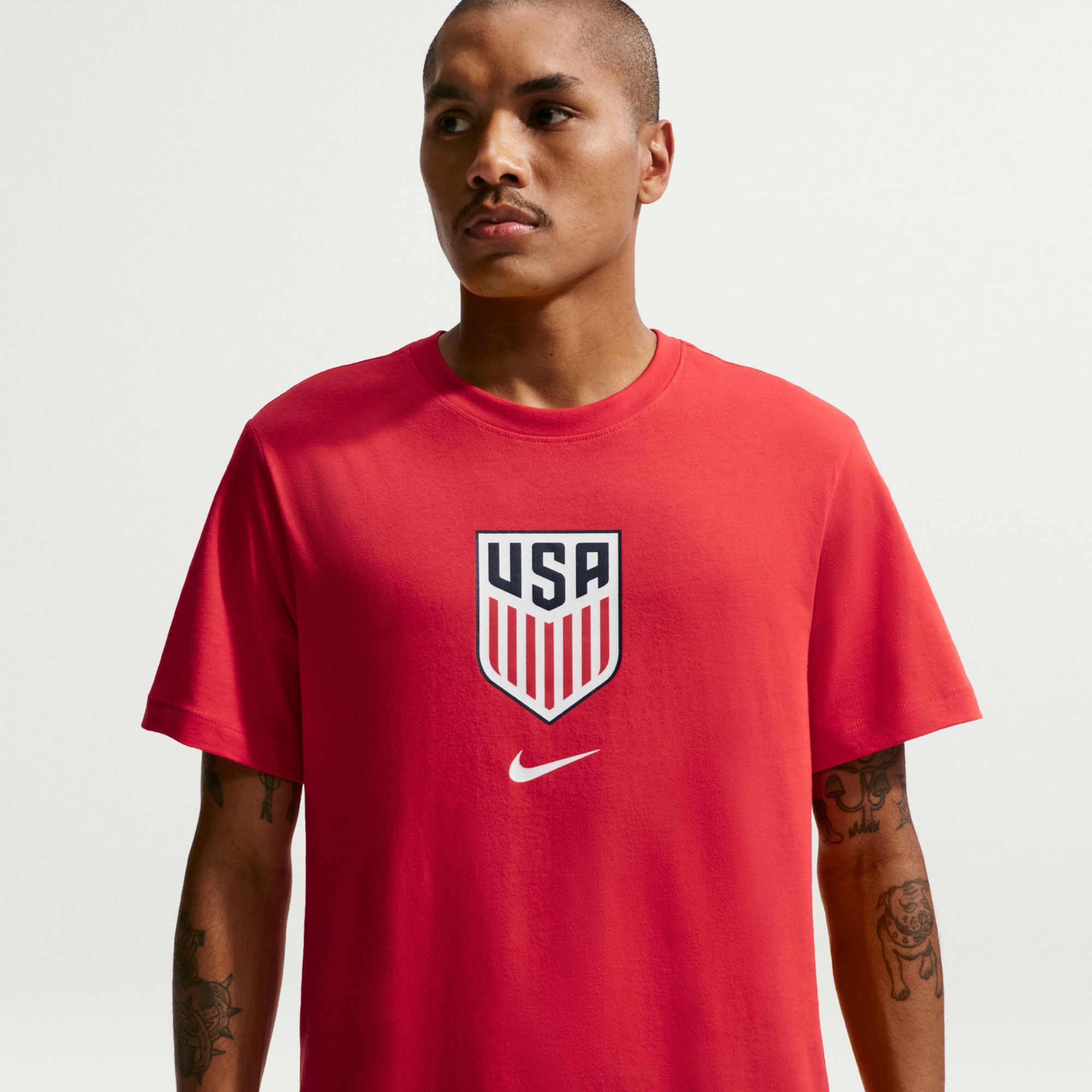 Nike Adult USMNT 2026 Home Crest T-Shirt product image