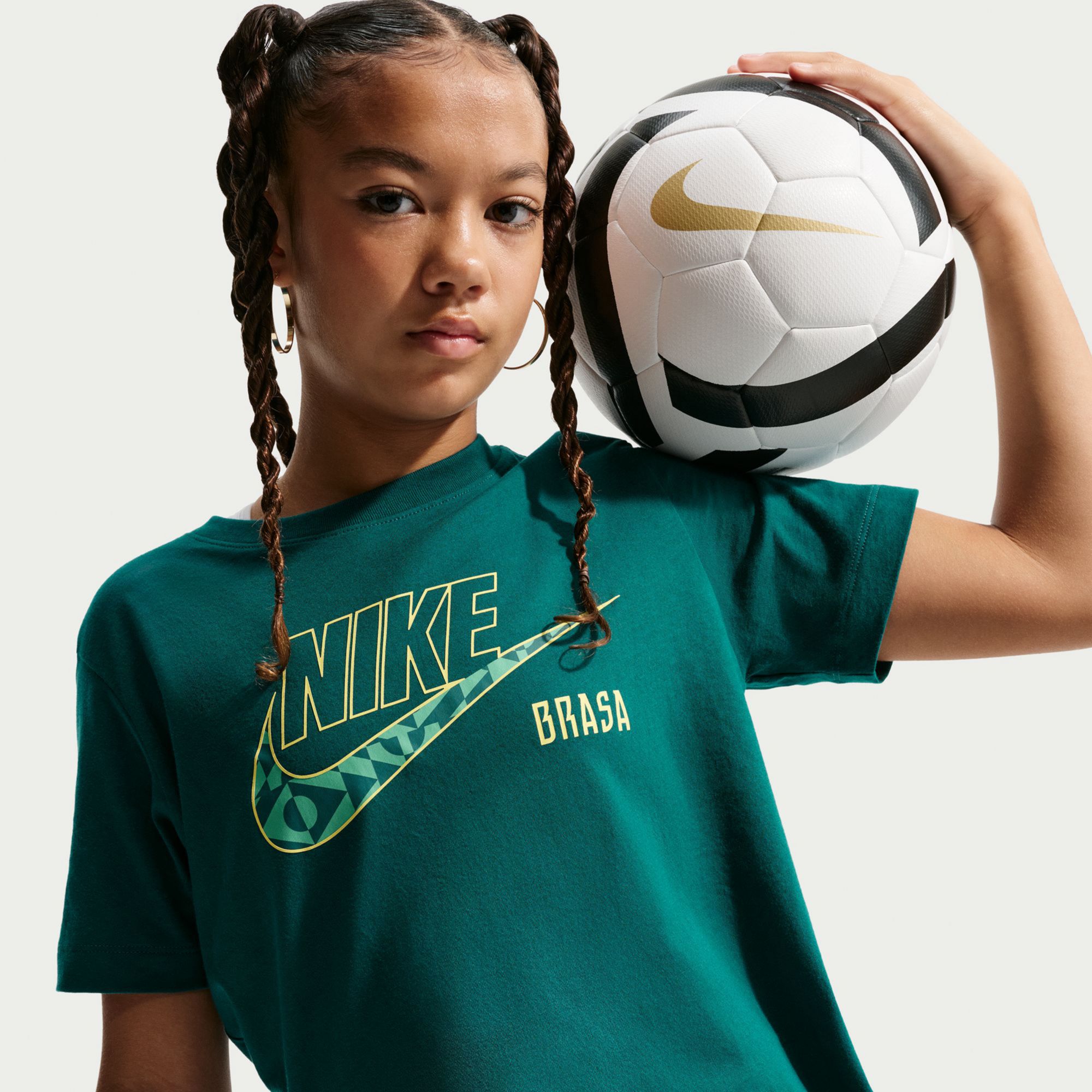 Nike Youth Brazil 2026 Home Futura T-Shirt product image