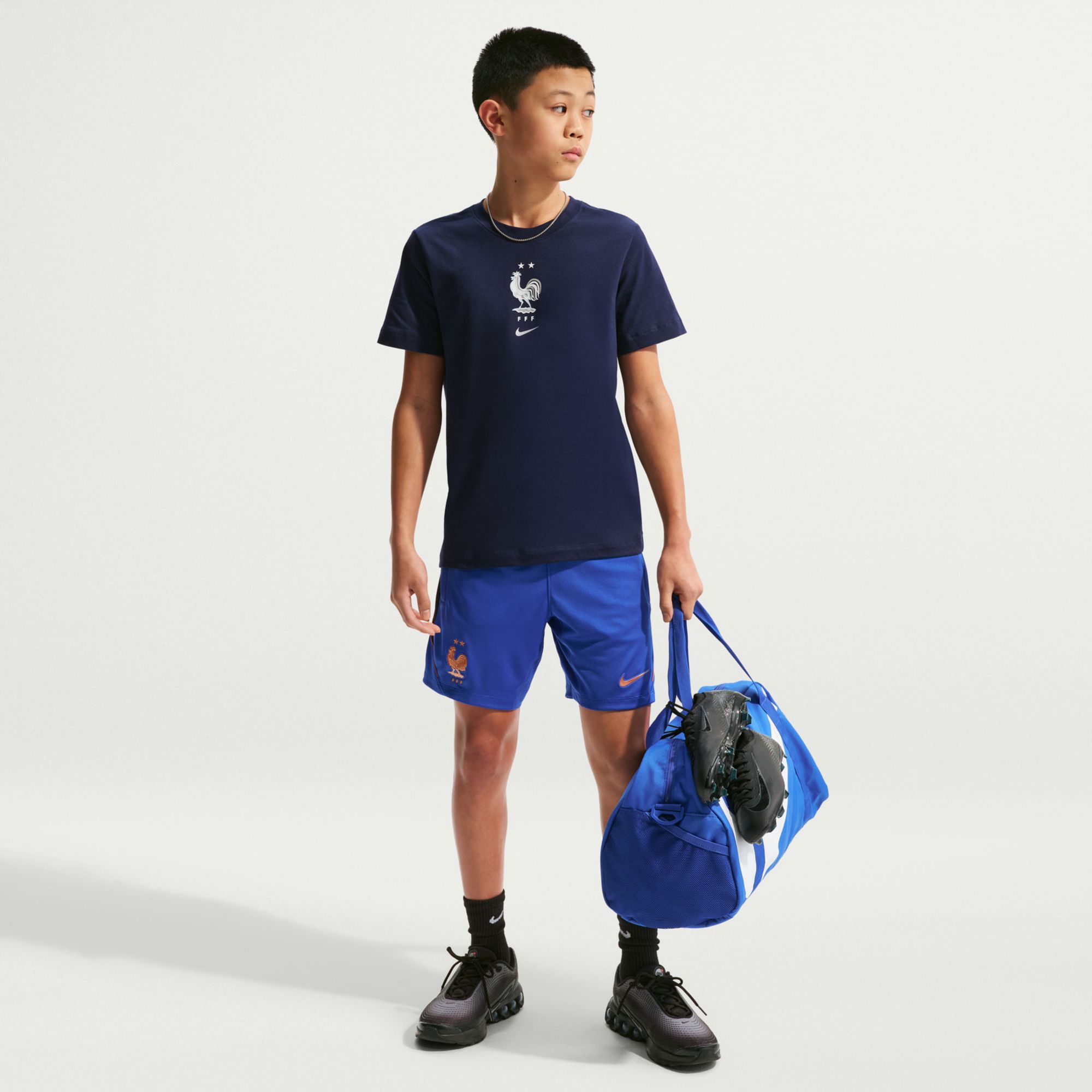 Nike Youth France 2026 Home Crest T-Shirt product image