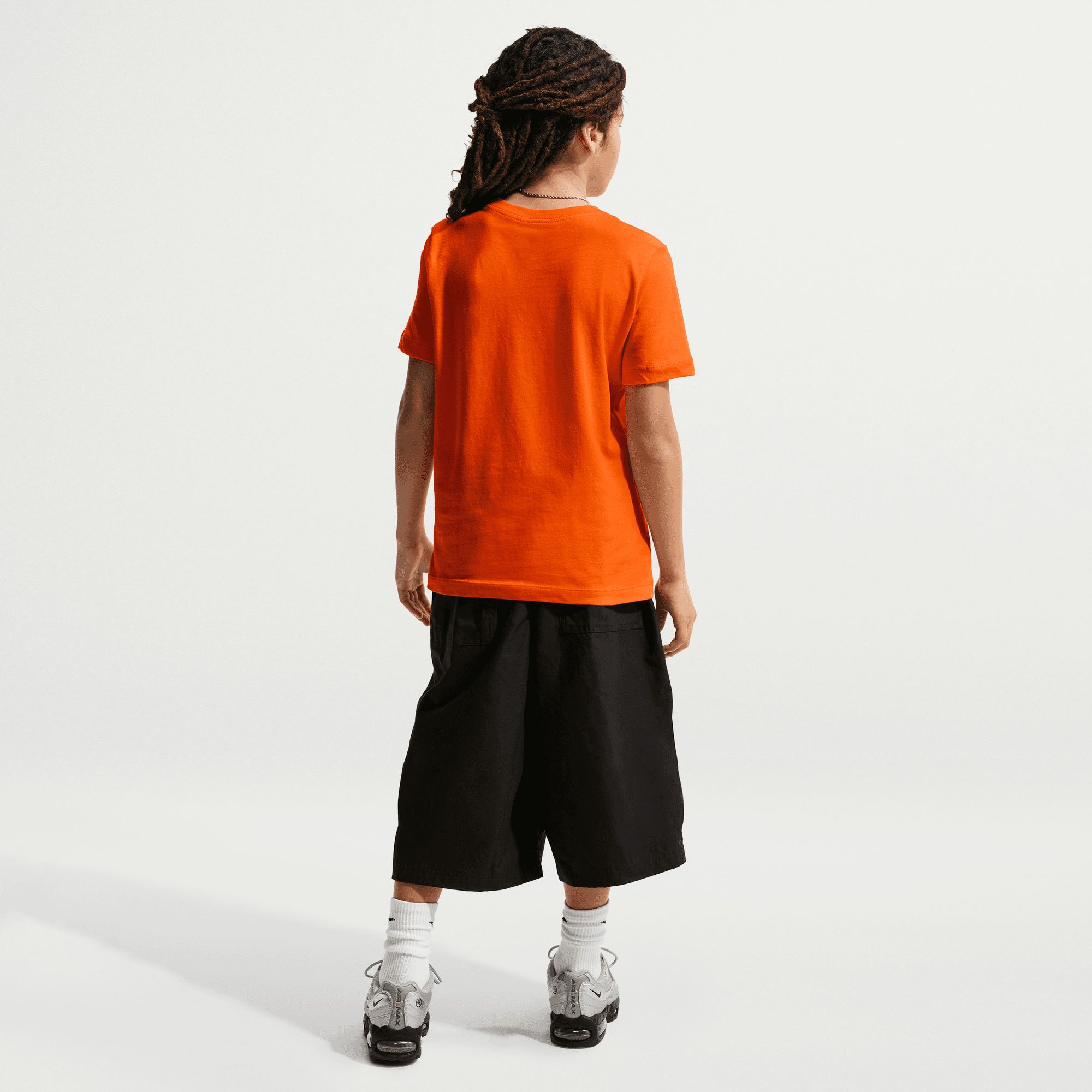 Nike Youth Netherlands 2026 Orange Home Crest T-Shirt product image