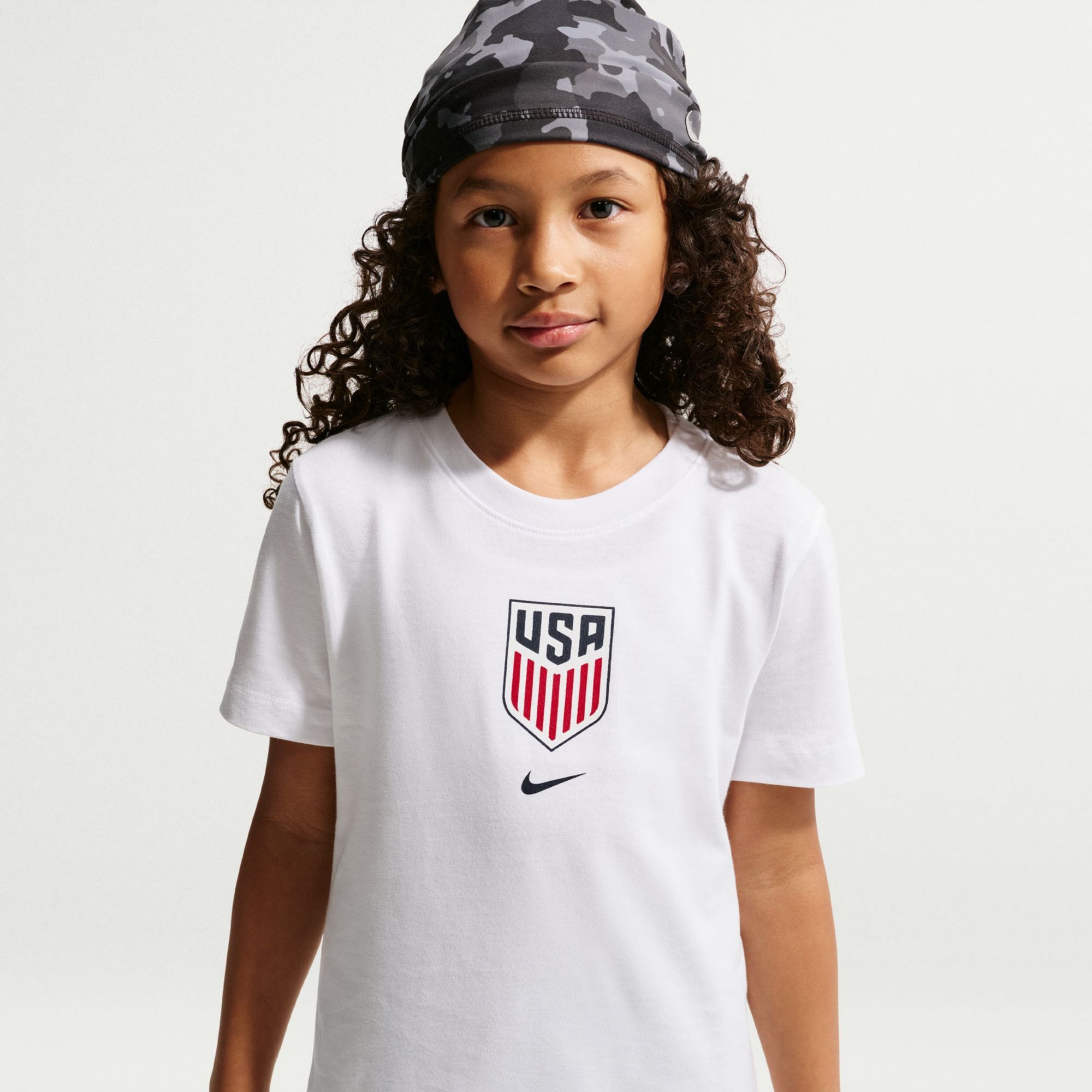 Nike Youth USMNT 2026 Home Crest T-Shirt product image