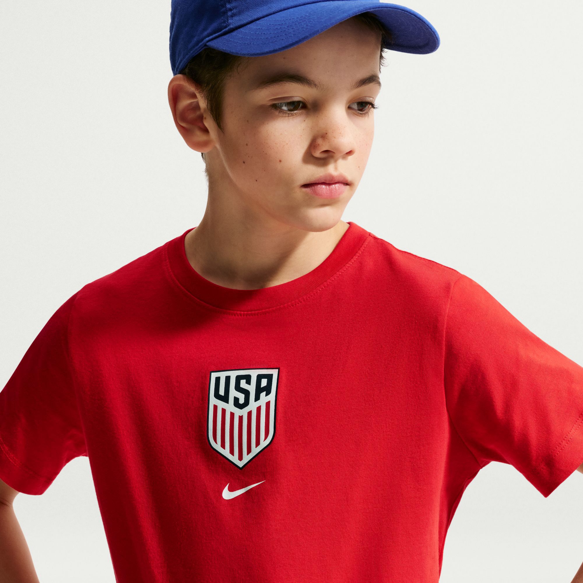 Nike Youth USMNT 2026 Home Crest T-Shirt product image