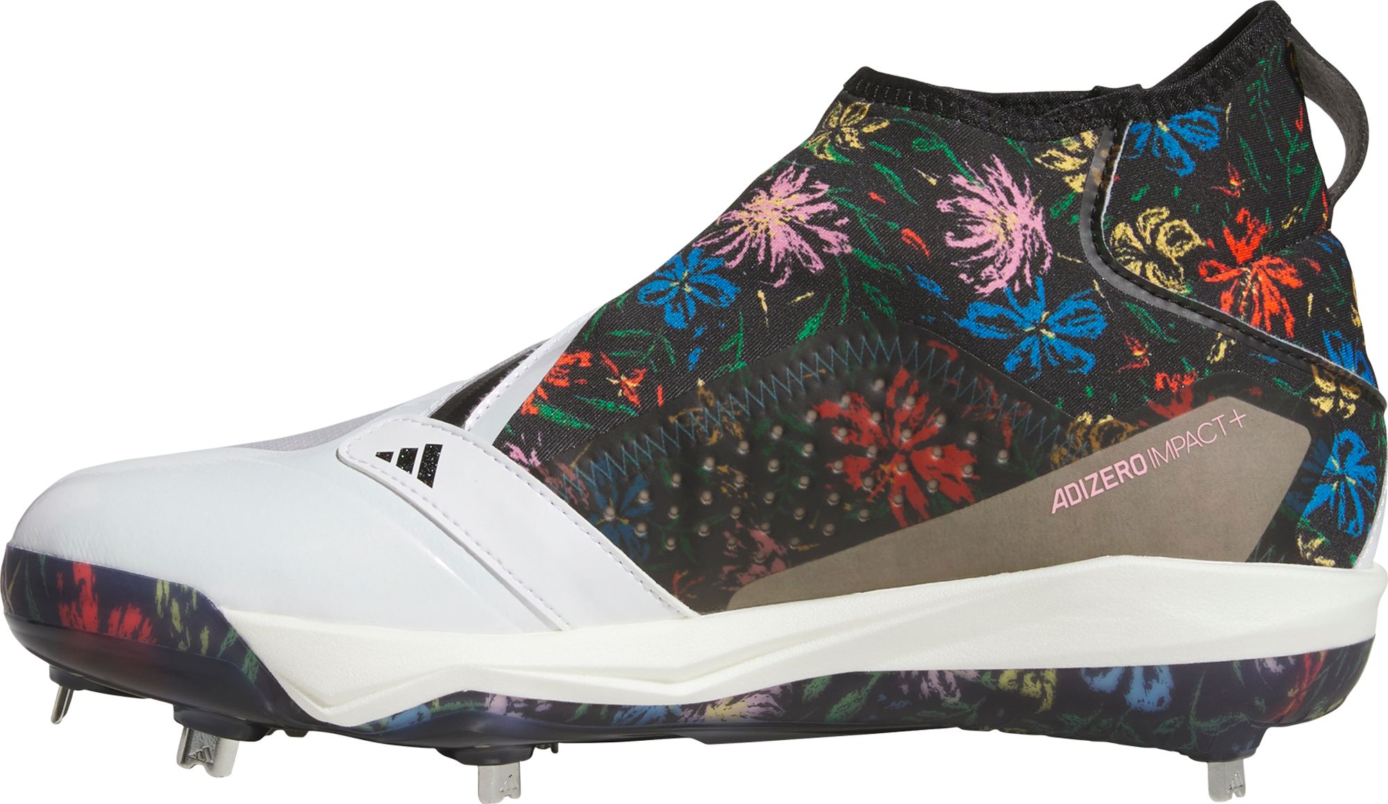 adidas Men's adizero Impact+ Floral Metal Baseball Cleats product image