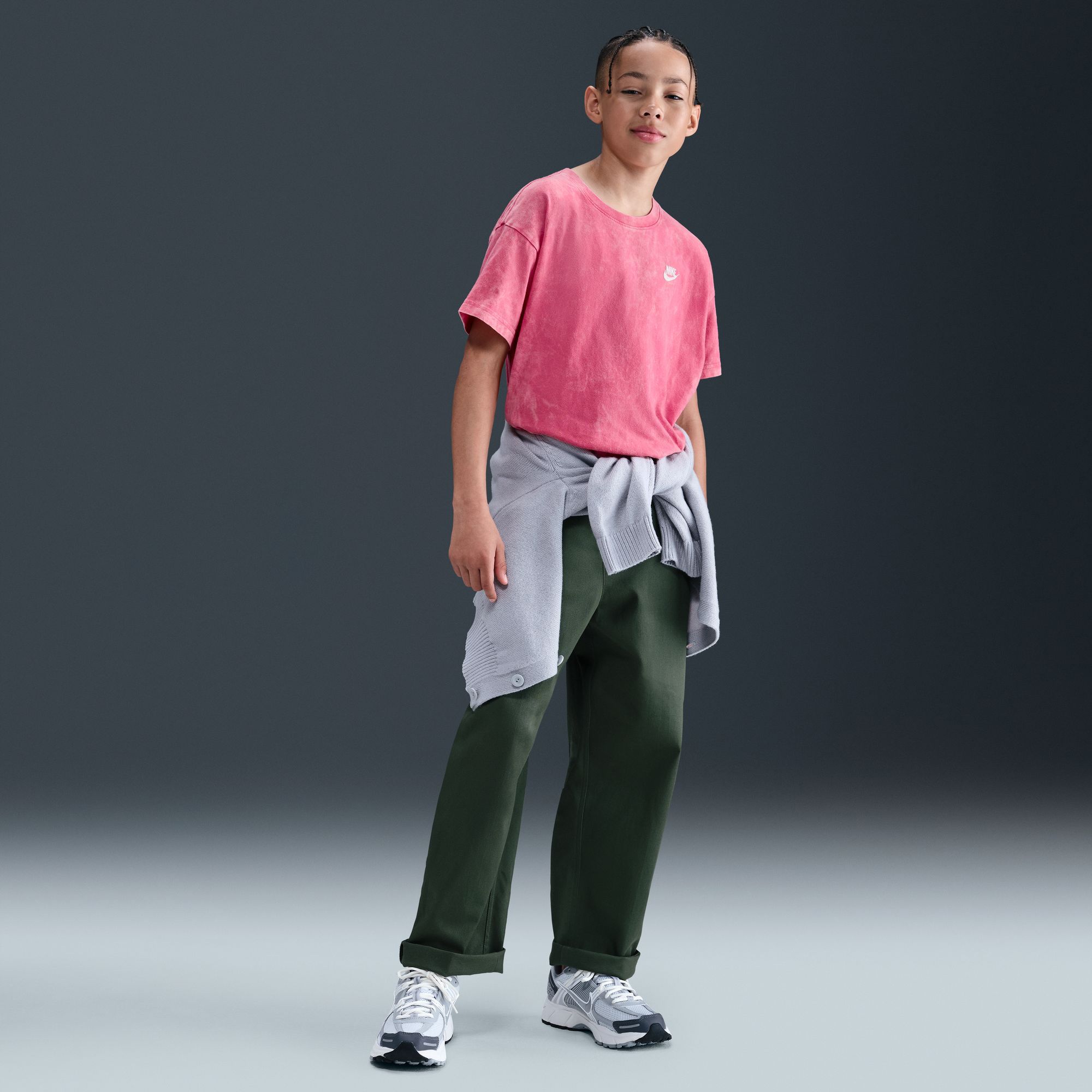 Nike Kid's Sportwear Club Wash Graphic T-Shirt product image