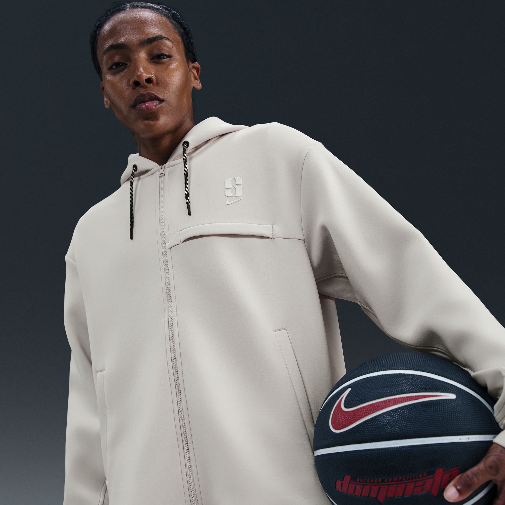 Nike Sabrina Ionescu Dri-FIT Loose Full-Zip Basketball Hoodie product image