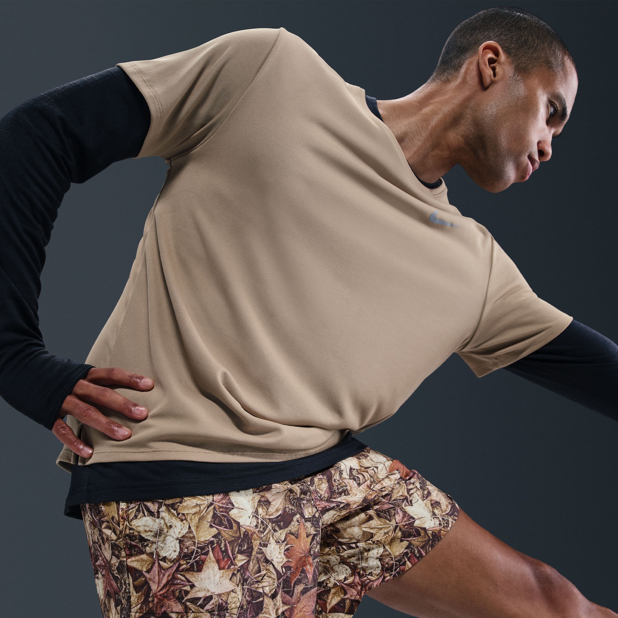 Nike Men's Dri-FIT Stride 7'' Brief-Lined Printed Running Shorts product image