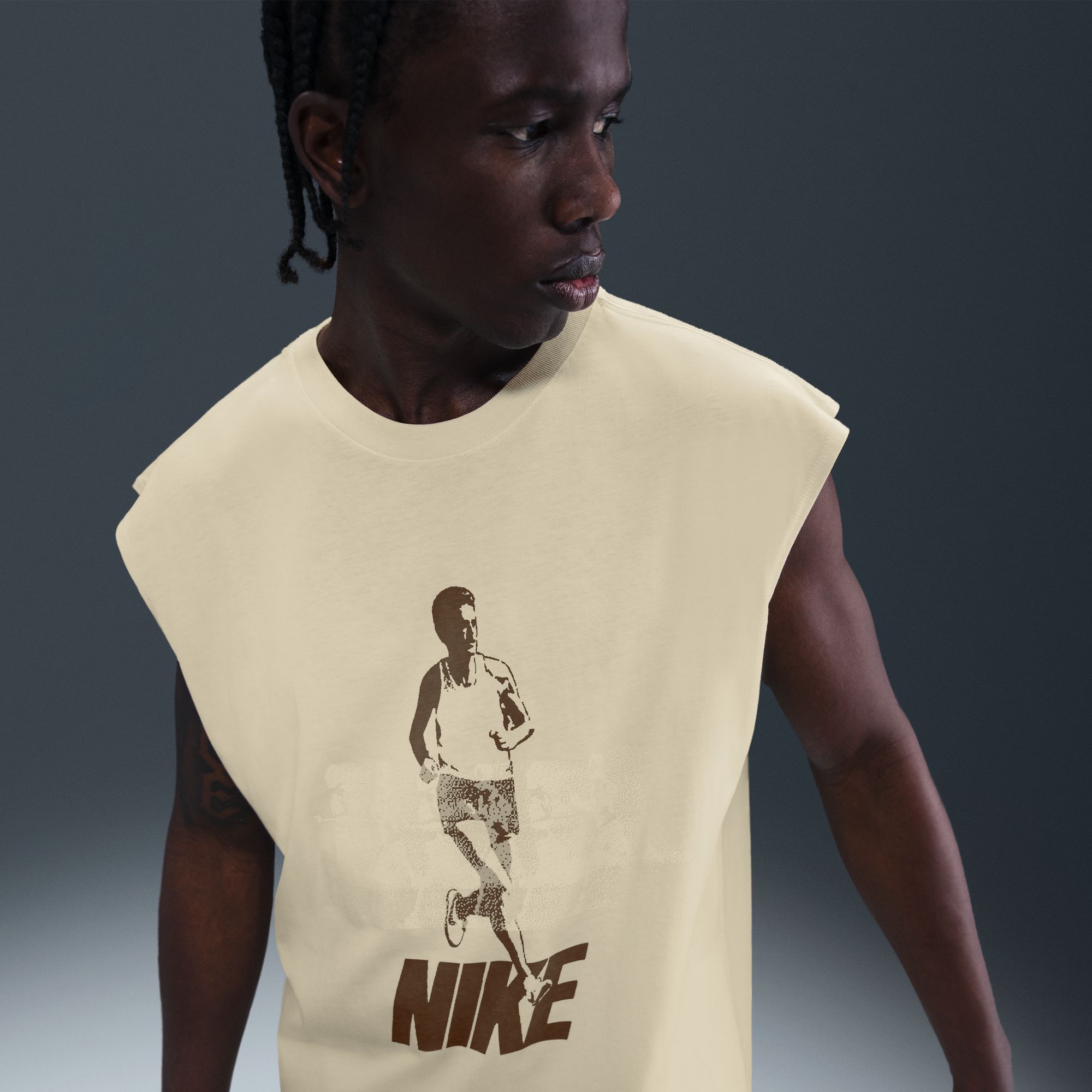 Nike Men's Sleeveless Running Graphic T-Shirt product image