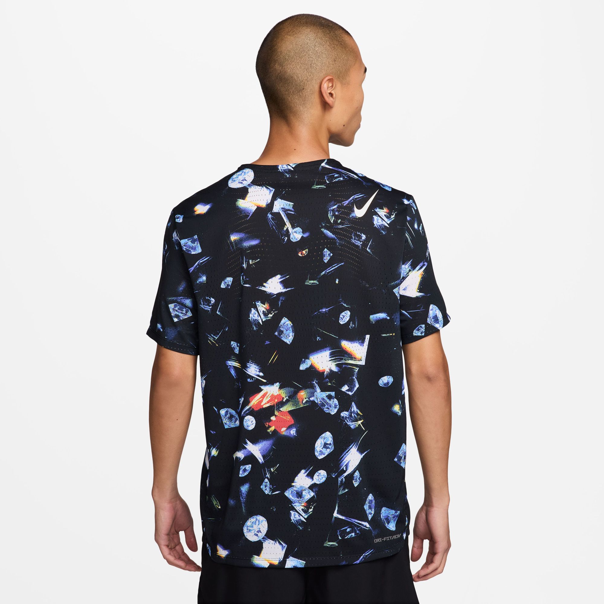 Nike Men's Dri-FIT ADV Aeroswift Allover Diamonds Graphic T-Shirt product image