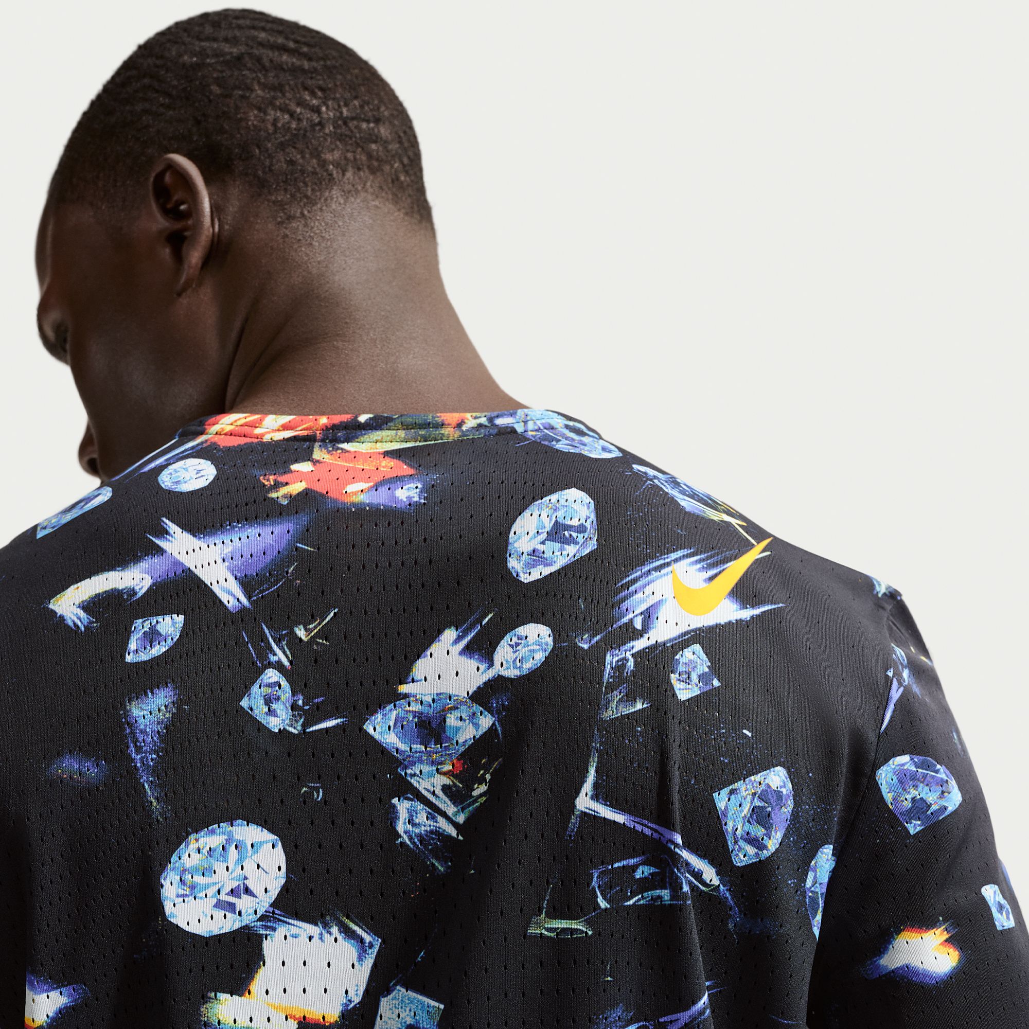 Nike Men's Dri-FIT ADV Aeroswift Allover Diamonds Graphic T-Shirt product image