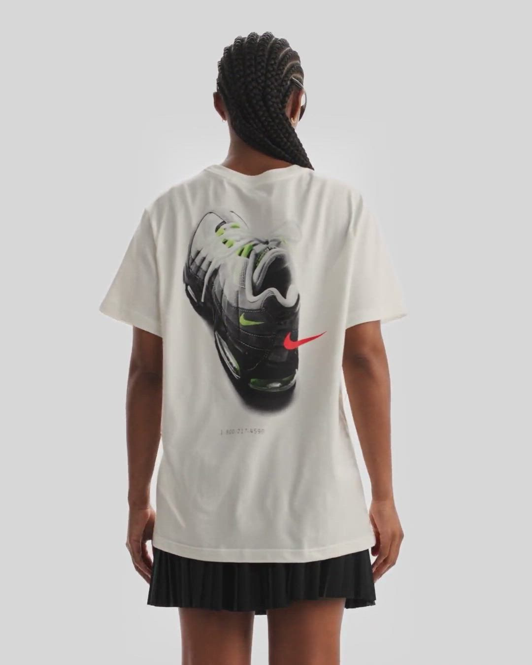 Nike Women's Sportswear Air Max Oversized Short-Sleeve T-Shirt