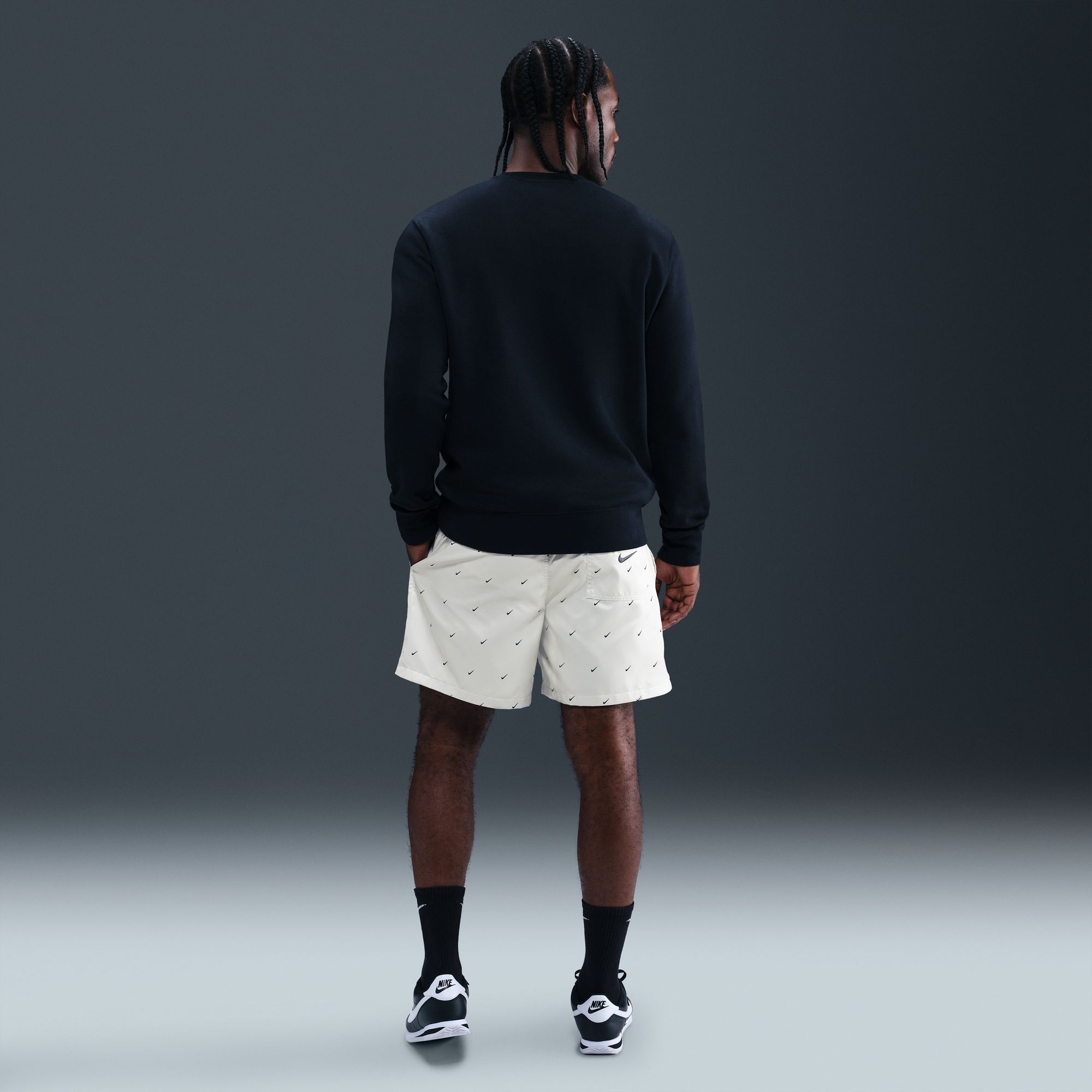 Nike Men's Club Swoosh Woven Flow Shorts product image