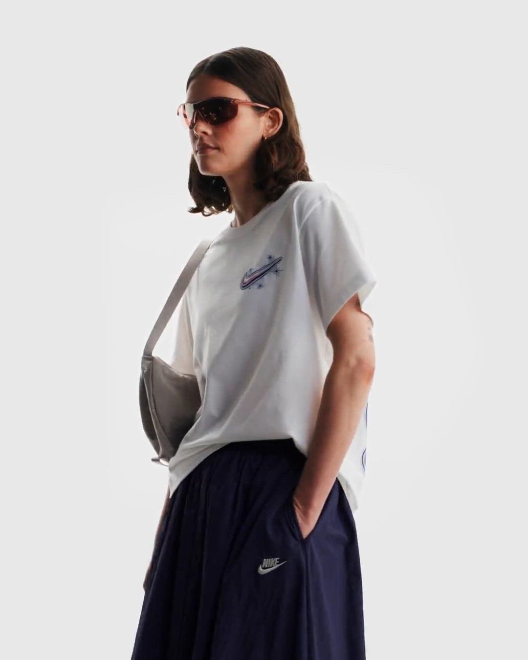 Nike Women's Sportswear Airbrush Oversized Graphic T-Shirt product