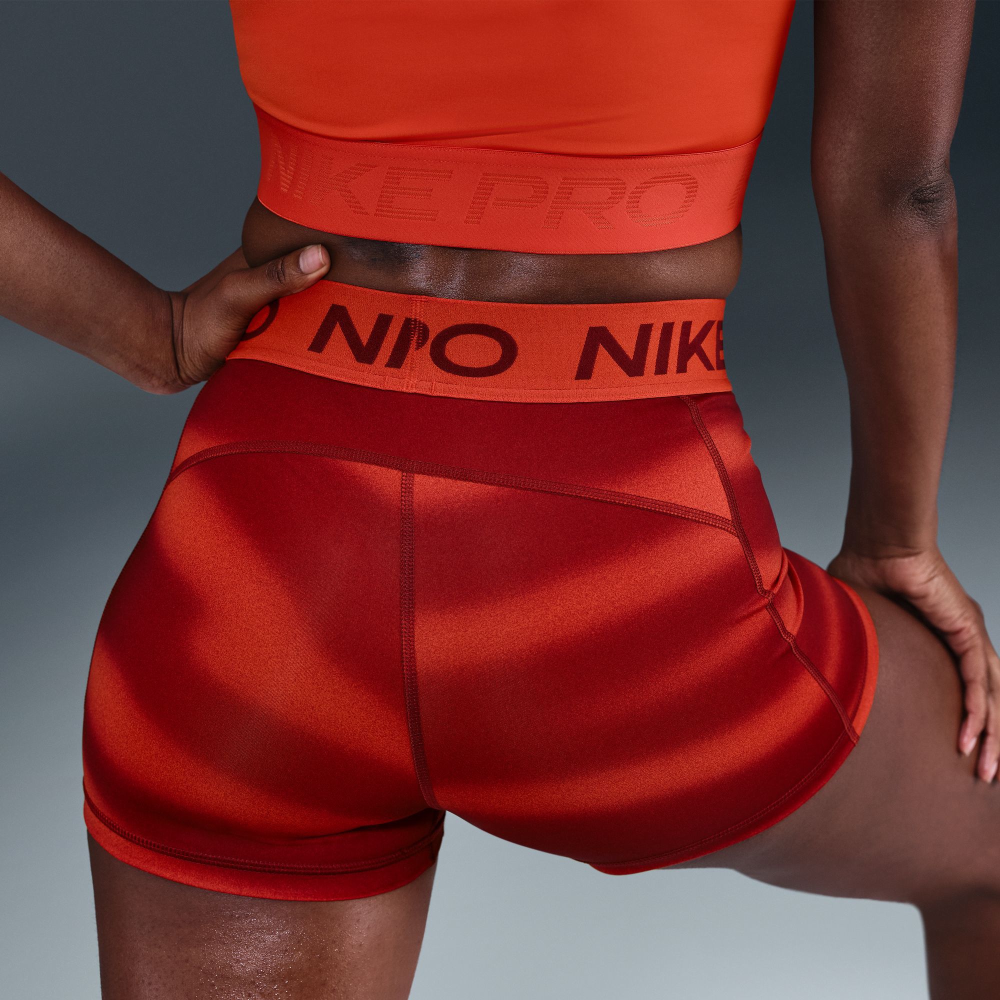 Nike Women's Pro 3" Striped Shorts product image