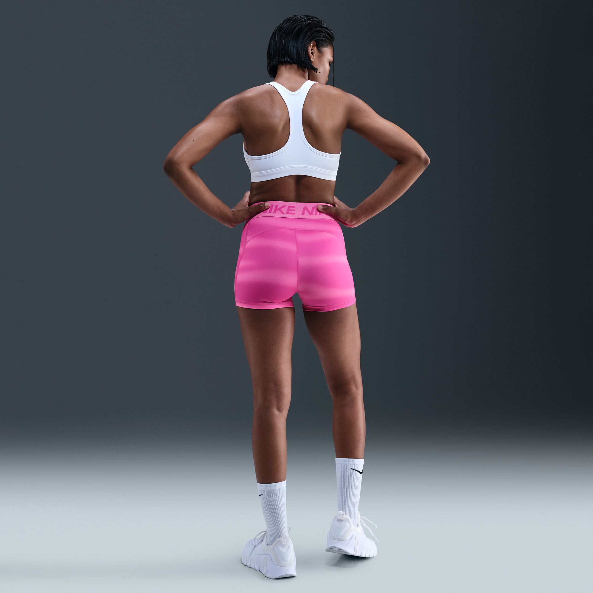 Nike Women's Pro 3" Striped Shorts product image