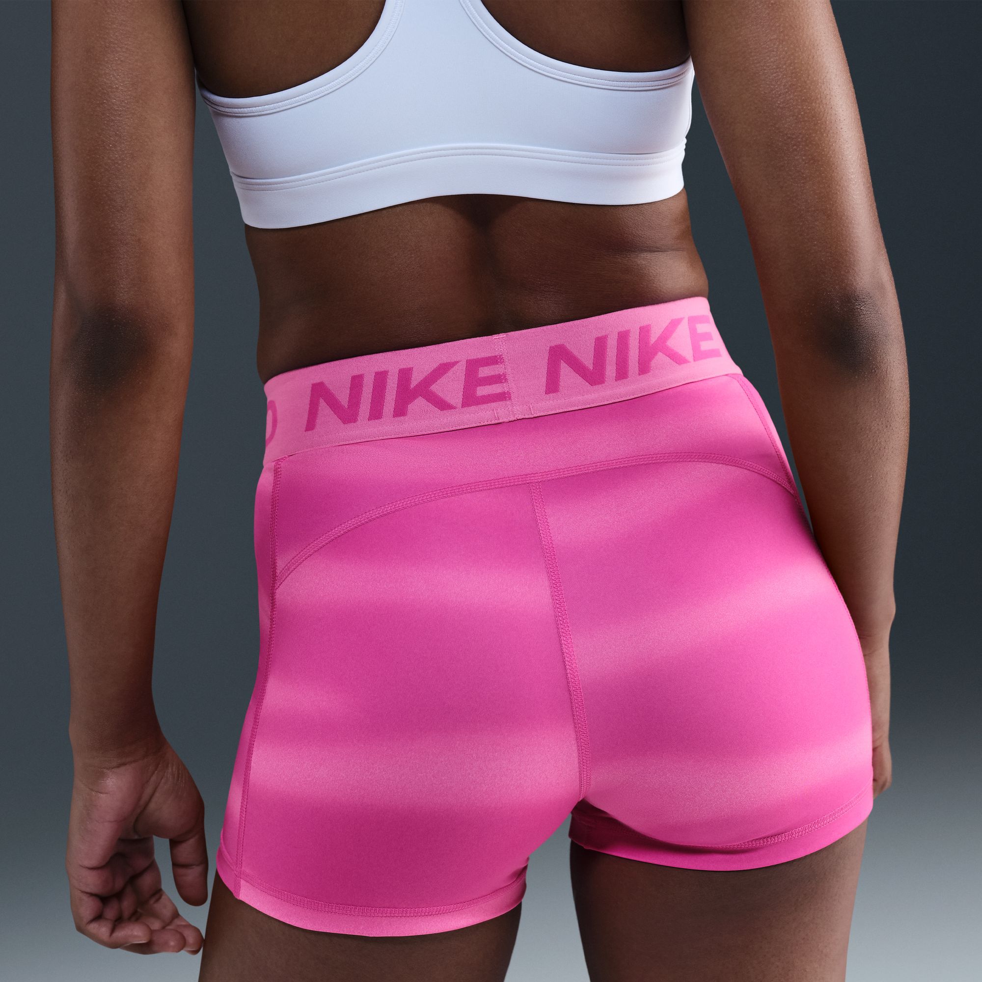 Nike Women's Pro 3" Striped Shorts product image