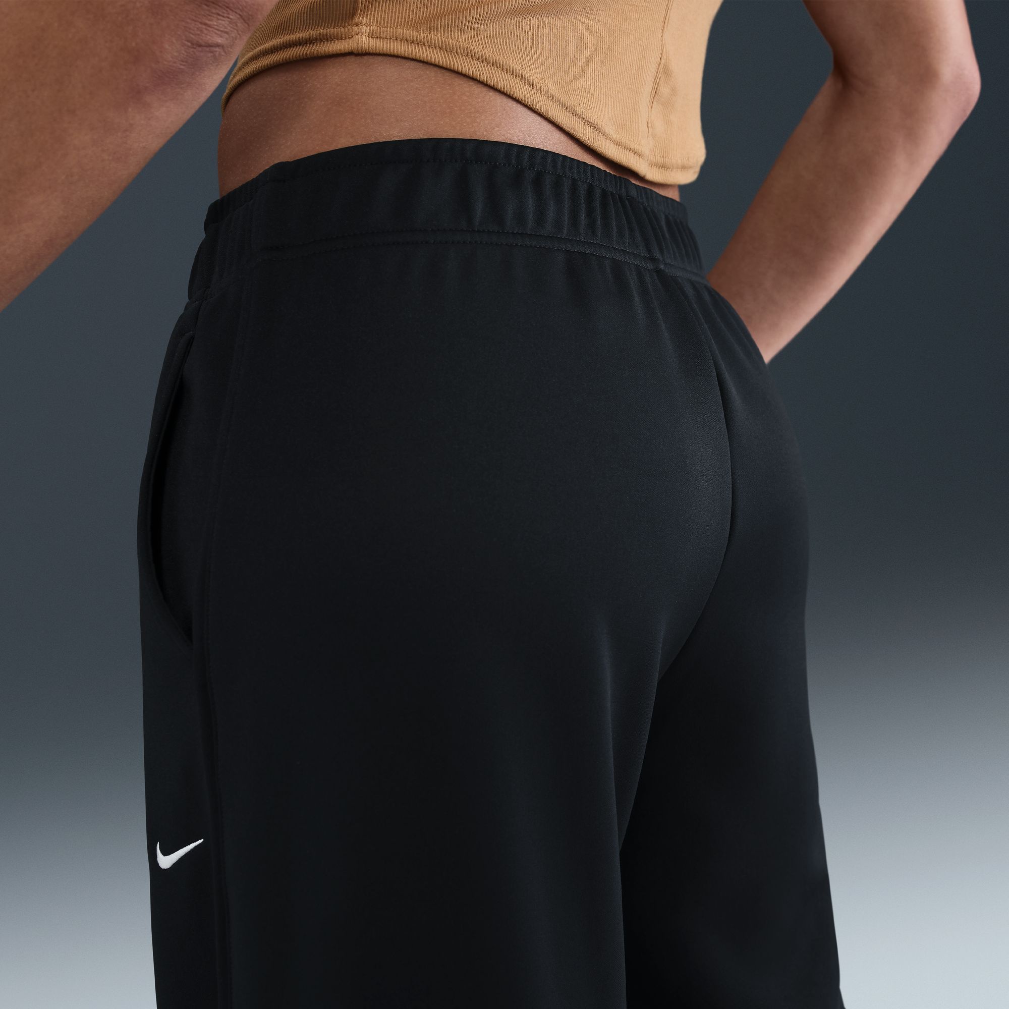 Nike Women's Sportswear Mid-Rise Wide-Leg Track Pants product image