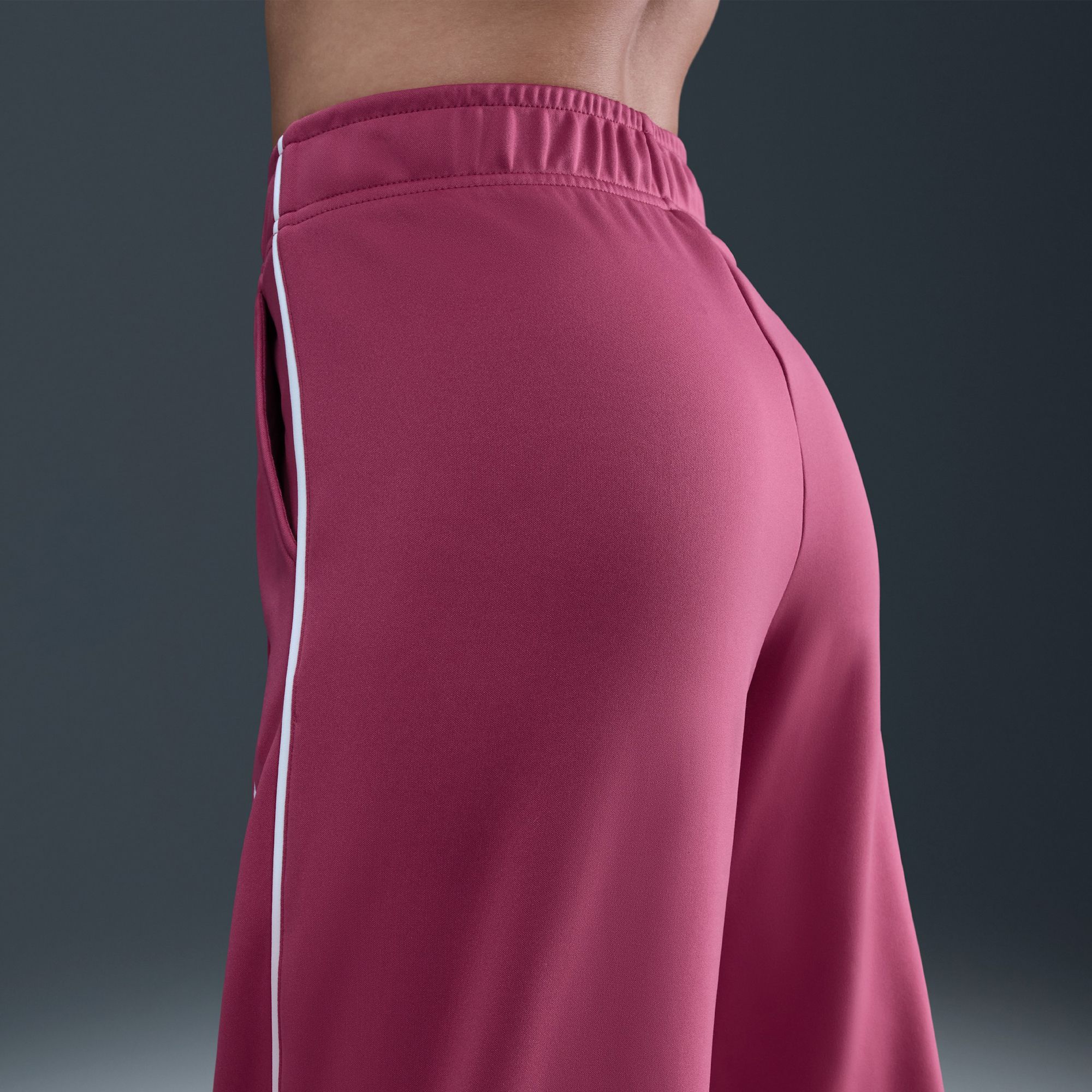 Nike Women's Sportswear Mid-Rise Wide-Leg Track Pants product image