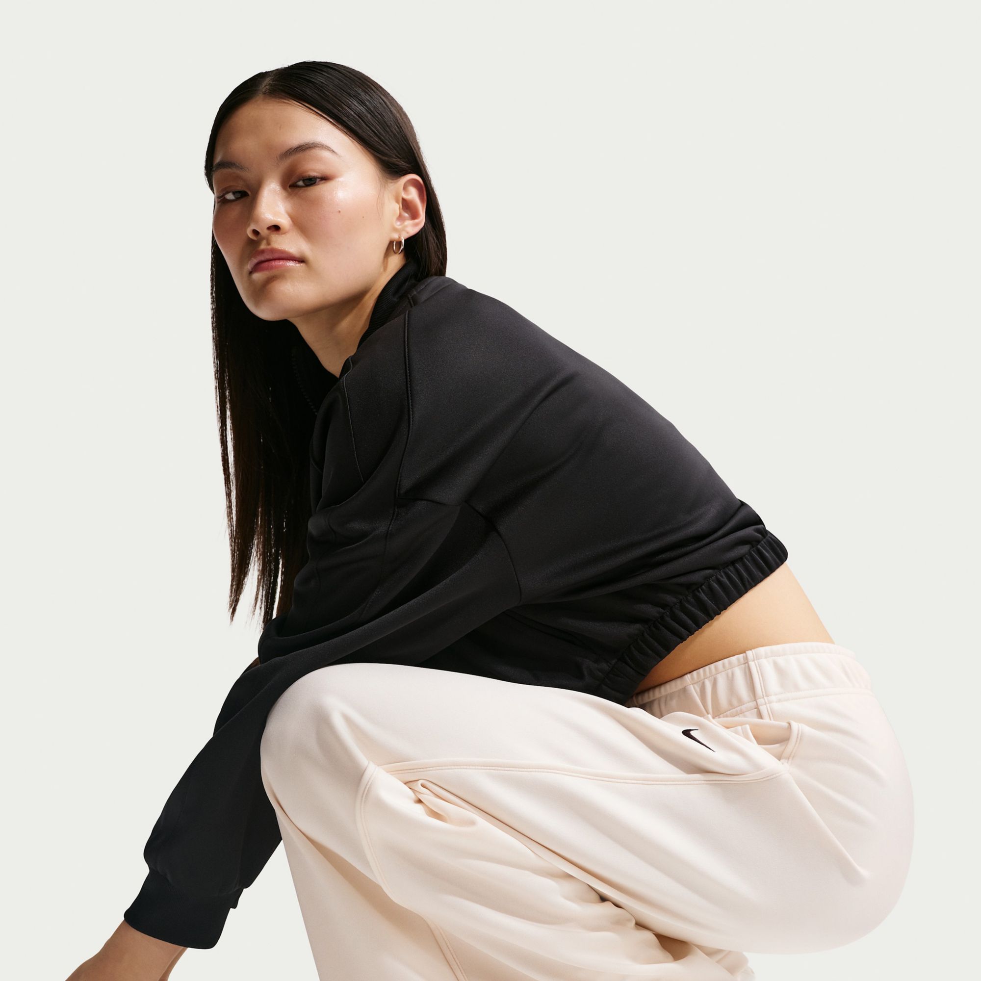 Nike Women's Sportswear Mid-Rise Wide-Leg Track Pants product image