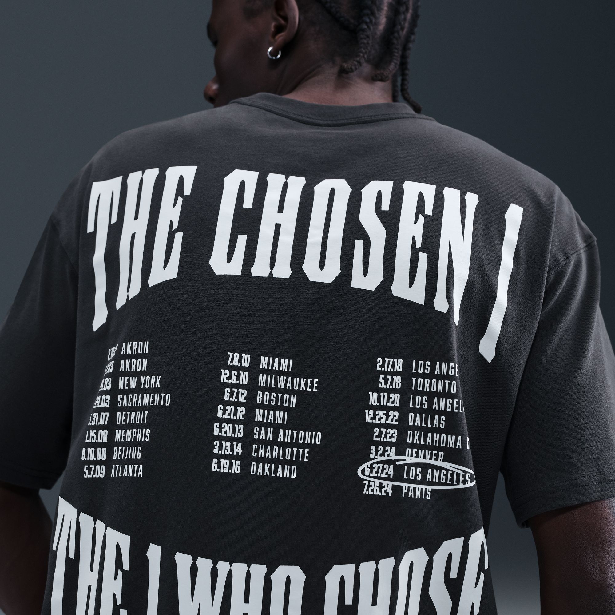 Nike Men's LeBron James Max90 Chosen One Graphic T-Shirt product image