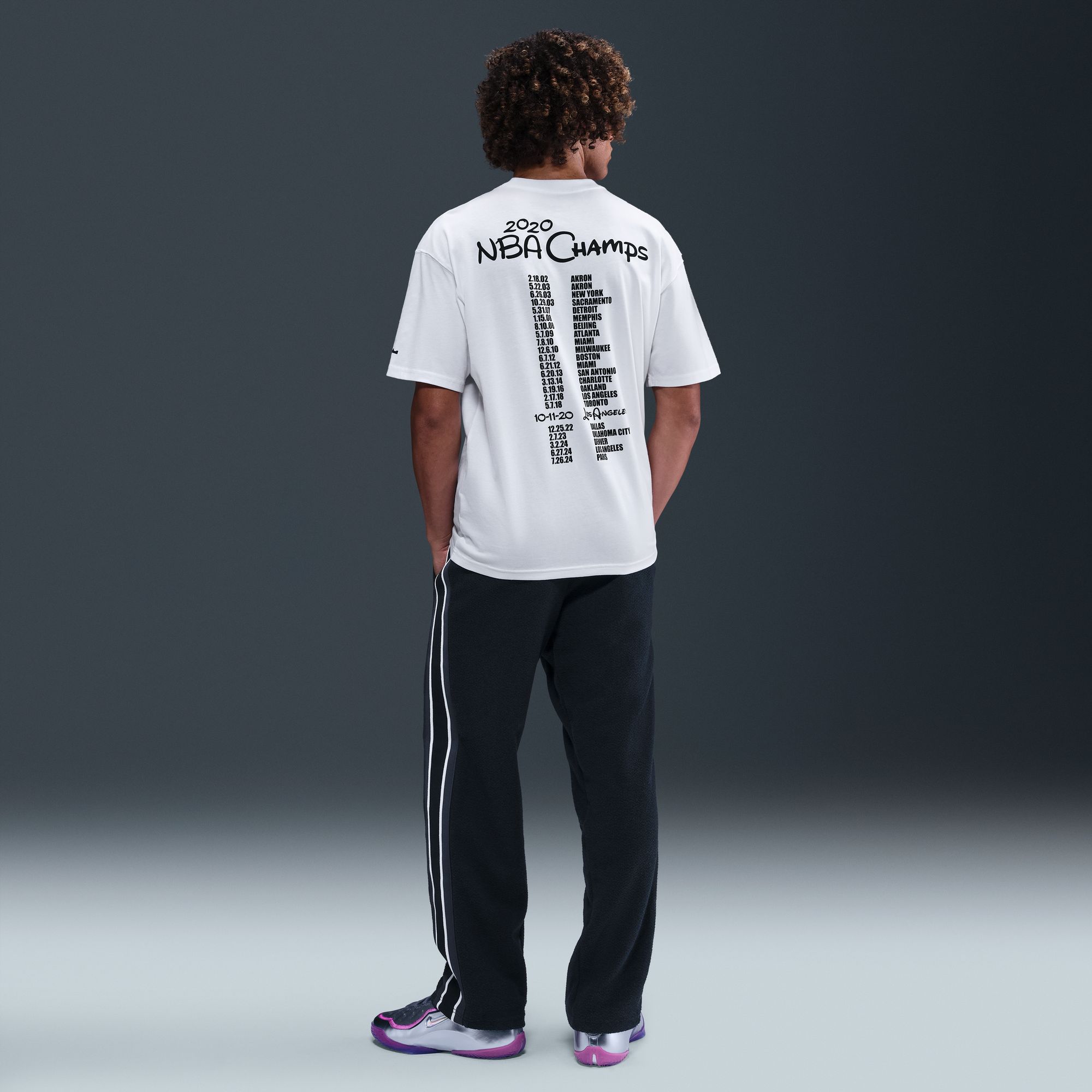 Nike Men's LeBron James Max90 Bubble Boy Graphic T-Shirt product image