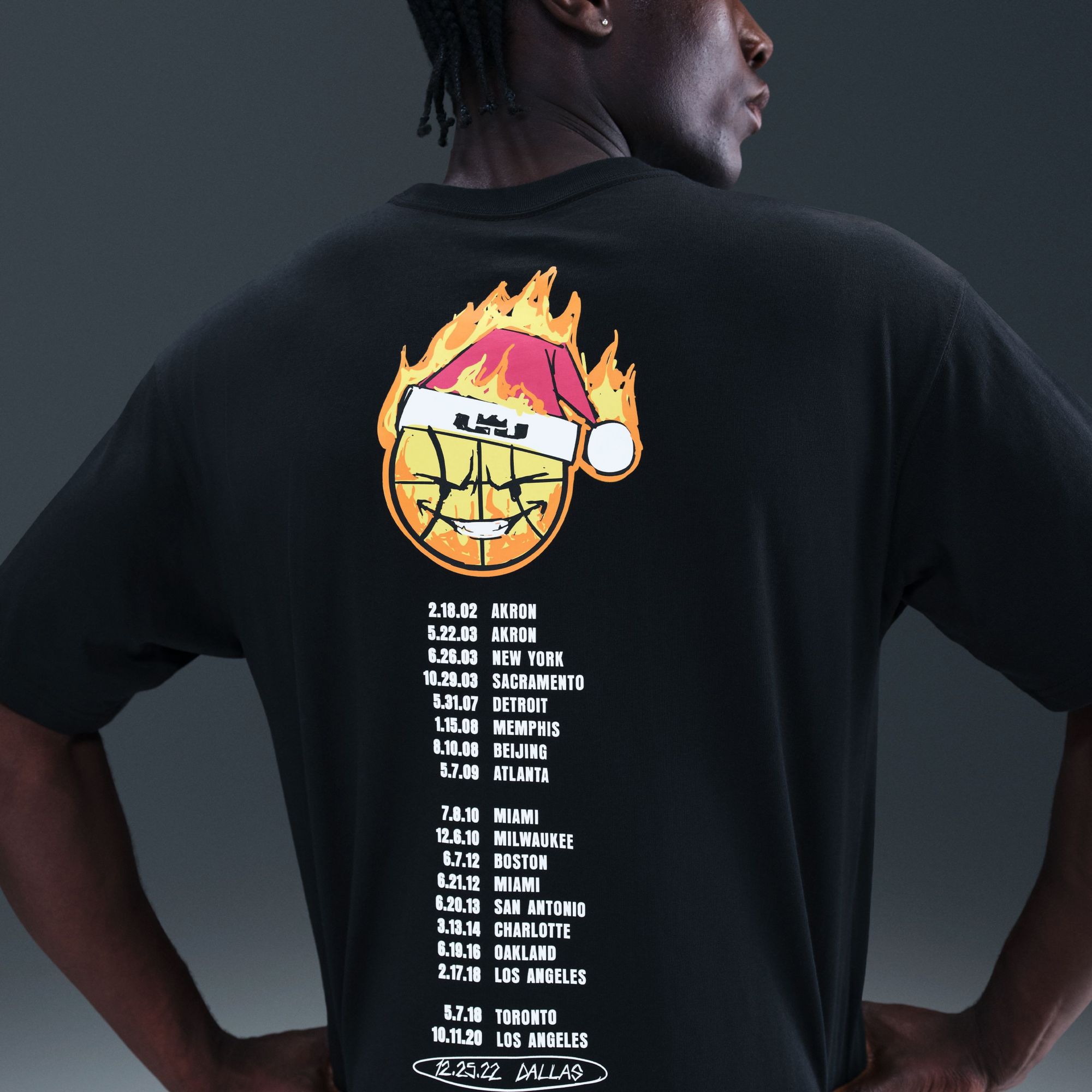 Nike Men's LeBron James Max90 Stocking Stuffer Graphic T-Shirt product image