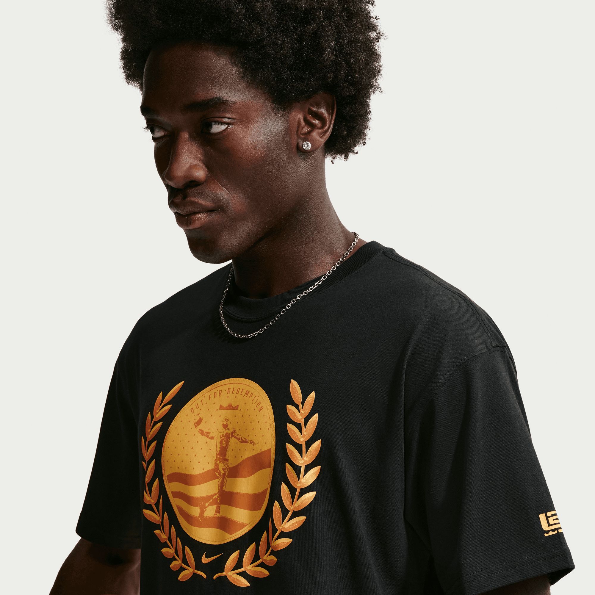 Nike Men's LeBron James Out For Redemption Graphic T-Shirt product image