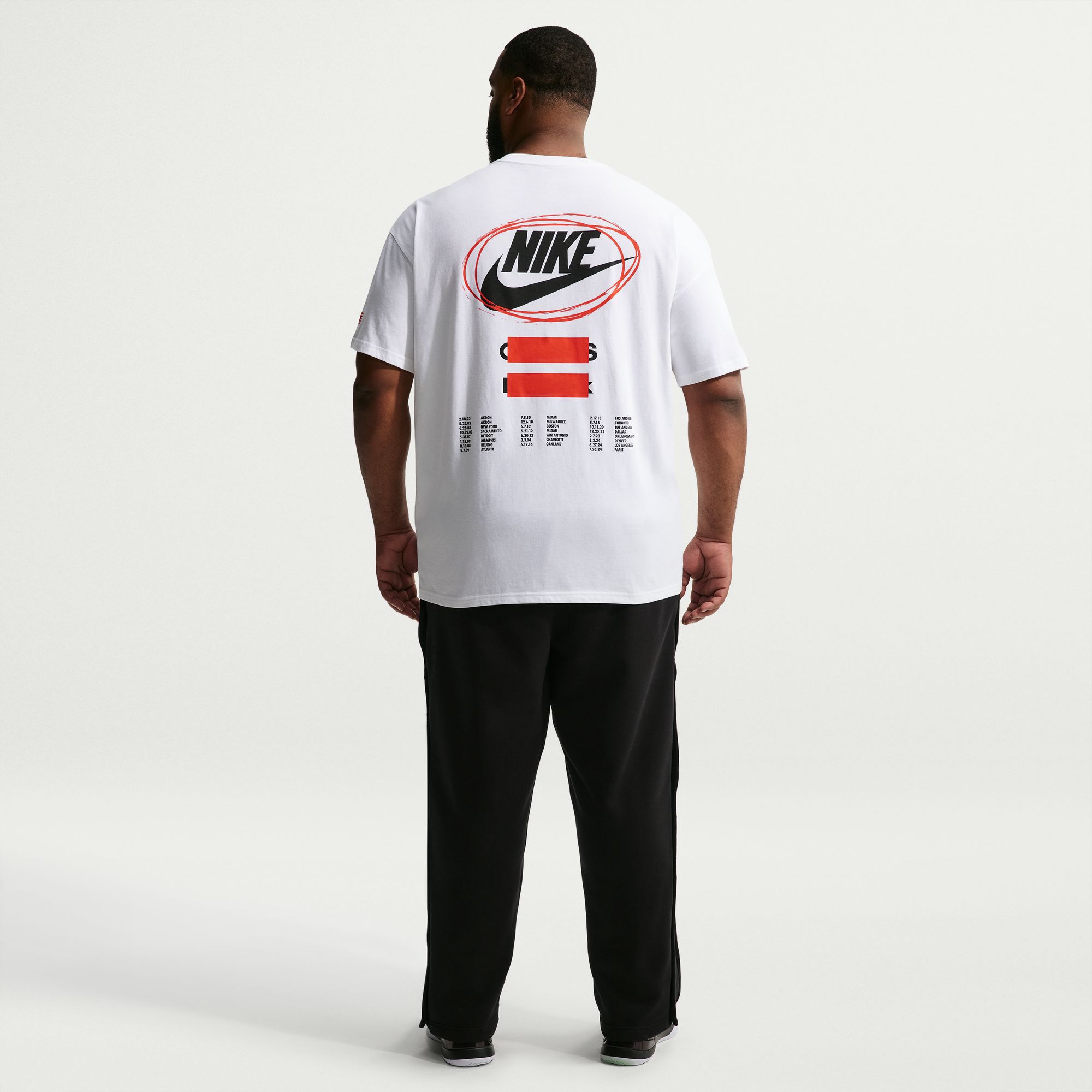 Nike Men's LeBron James Max90 Shoe Bag Graphic T-Shirt product image