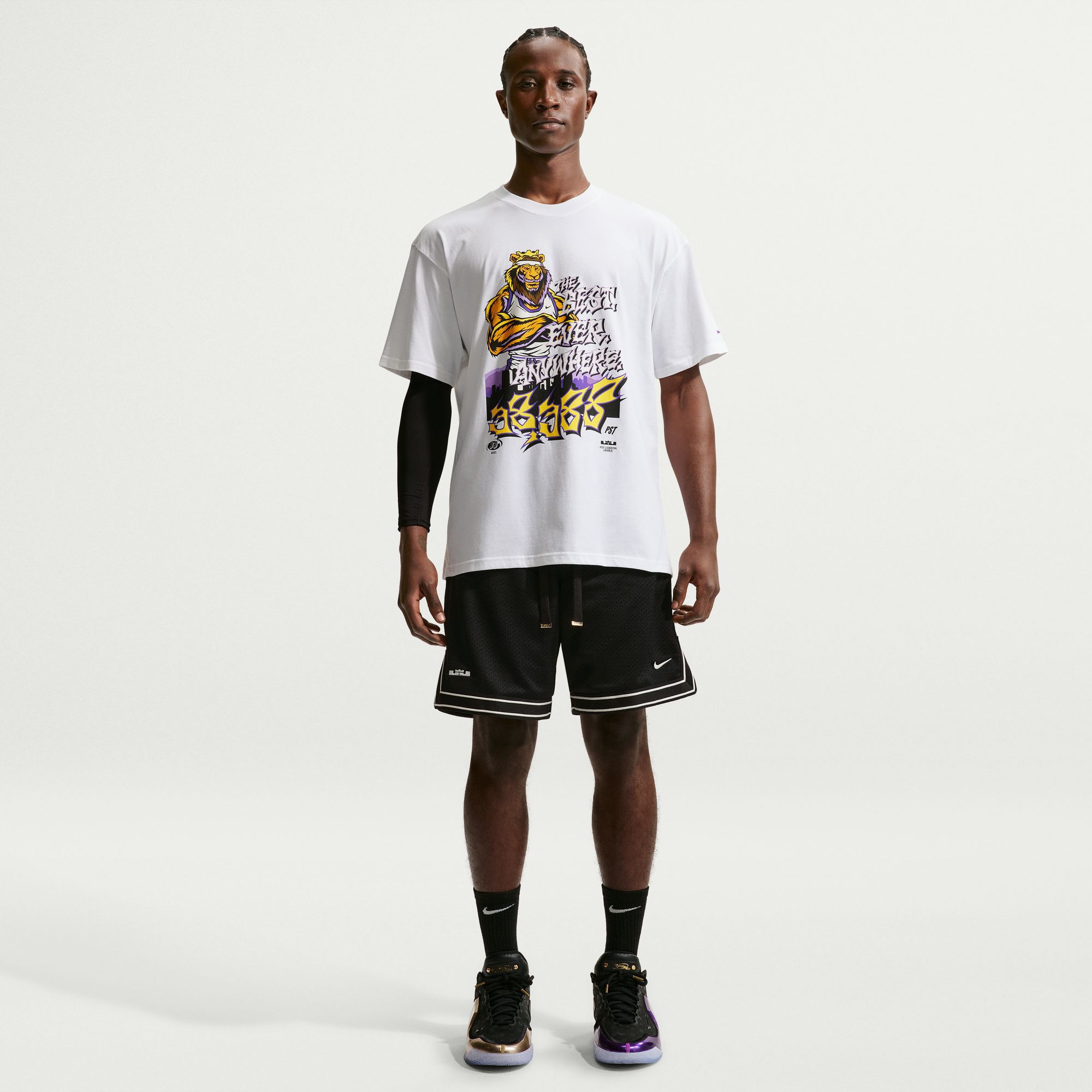 Nike Men's LeBron James Max90 For The Record Graphic T-Shirt product image