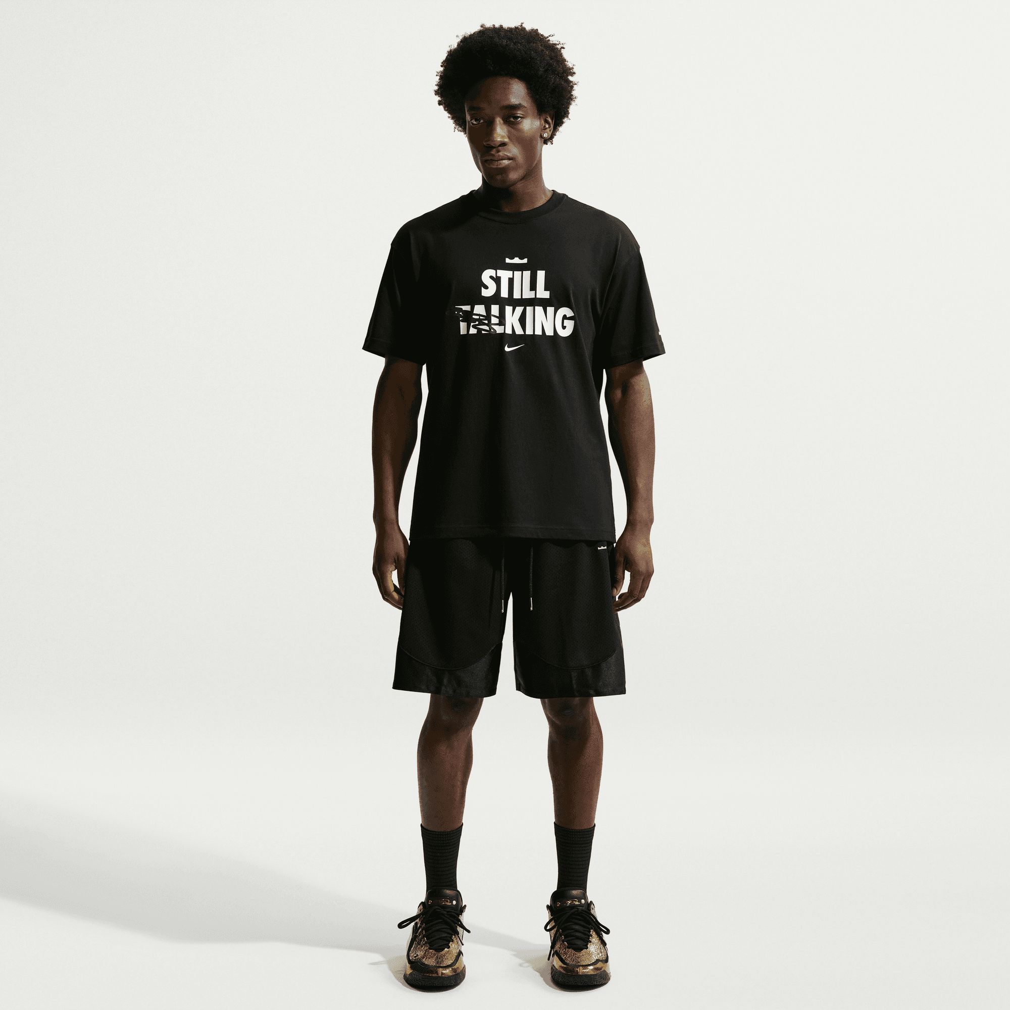 Nike Men's LeBron James Max90 "Shut Up And Dribble" Graphic T-Shirt product image