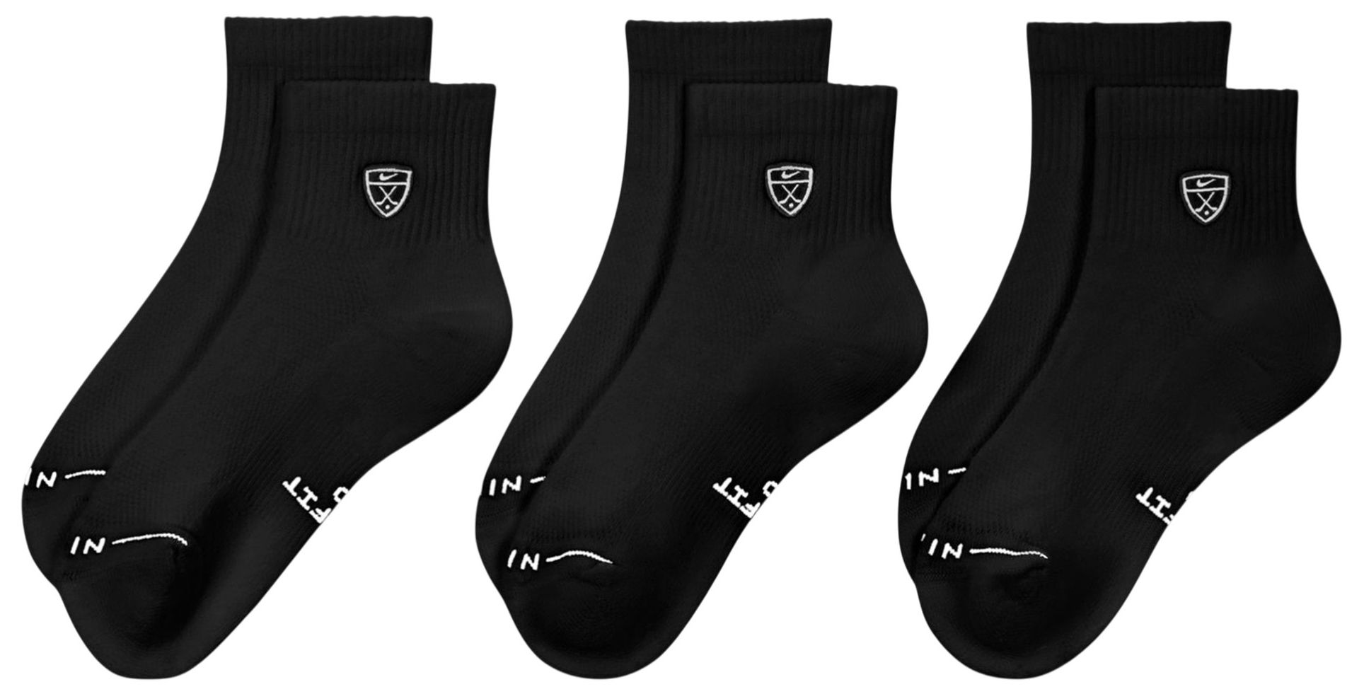 Nike Men's Everyday Elevated Shield Golf Ankle Socks – 3 Pack product image