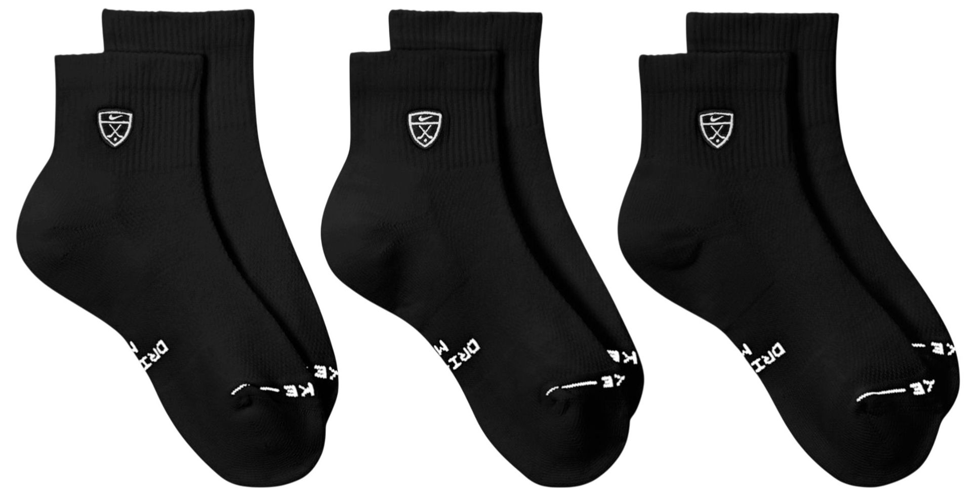 Nike Men's Everyday Elevated Shield Golf Ankle Socks – 3 Pack product image