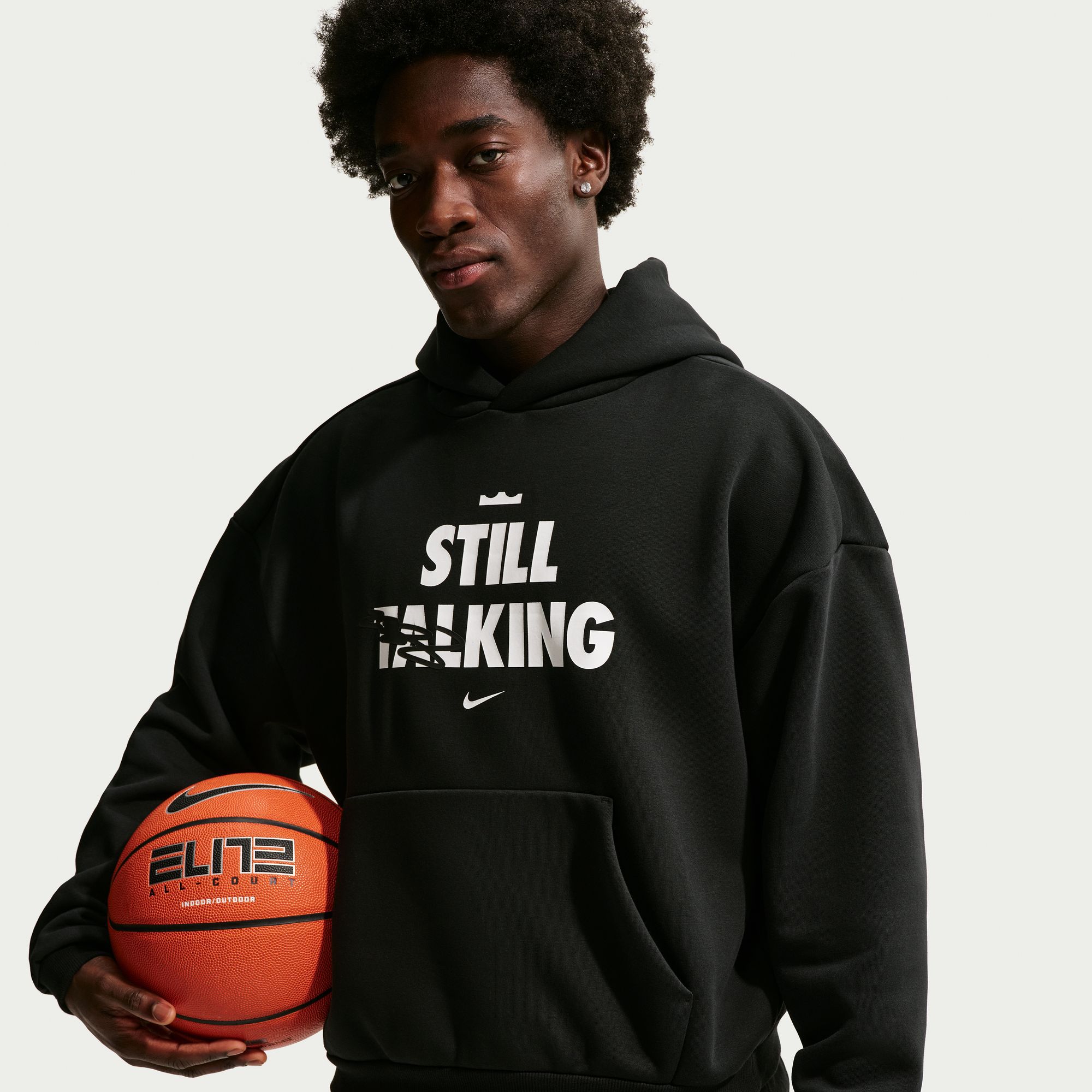 Nike Men's LeBron James Therma-FIT "Shut Up And Dribble" Hoodie product image