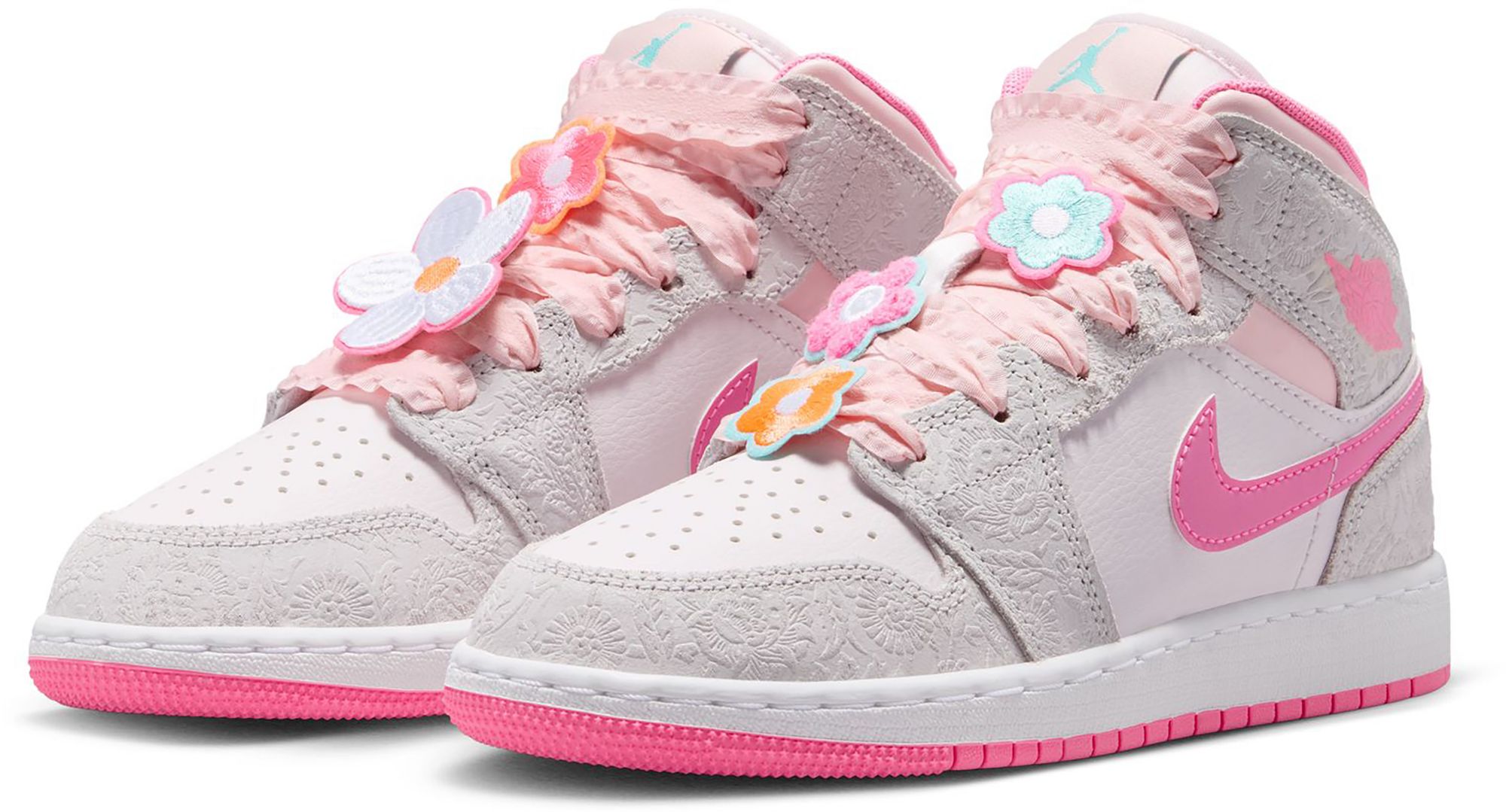 Jordan Kids' Grade School Air Jordan 1 Mid Basketball Shoes product image