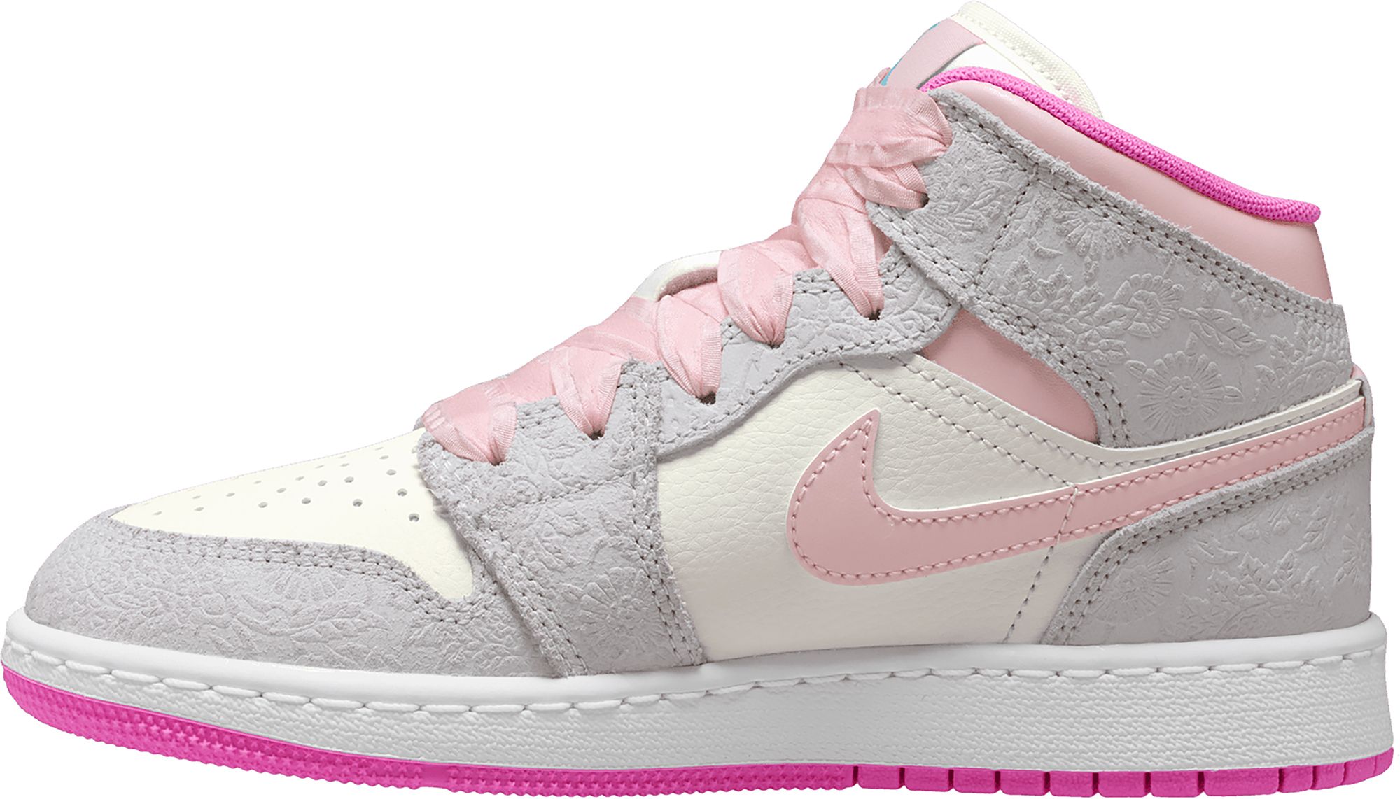 Jordan Kids' Grade School Air Jordan 1 Mid Basketball Shoes product image