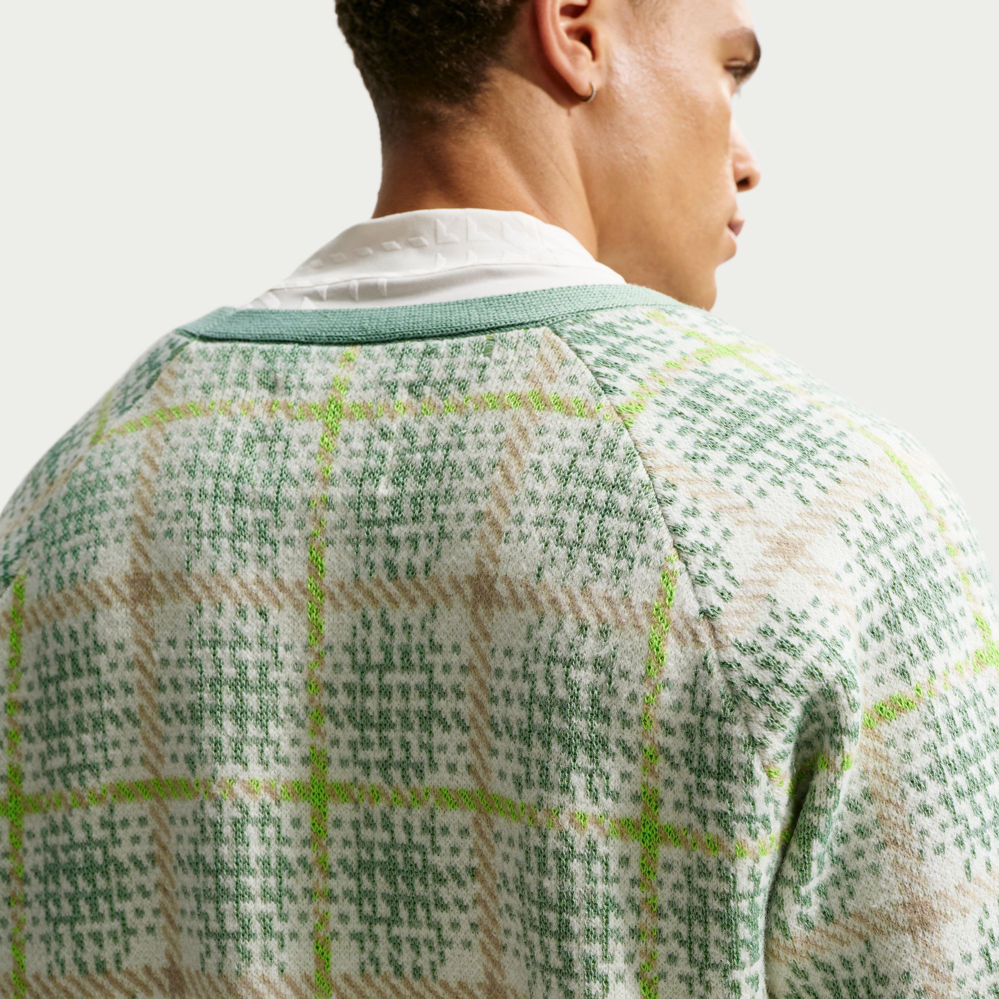 Nike Men's Tartan Loose Golf Cardigan product image