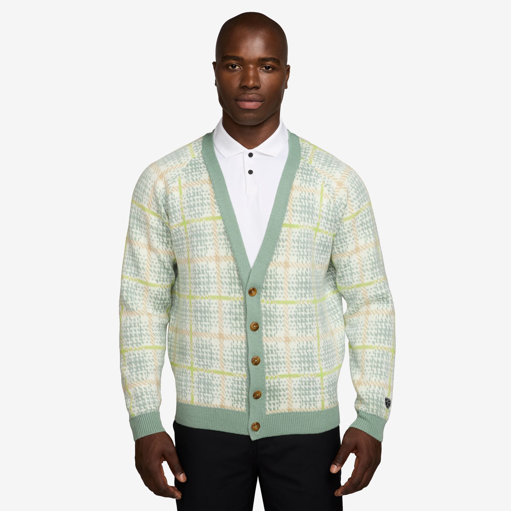 Nike Men's Tartan Loose Golf Cardigan product image