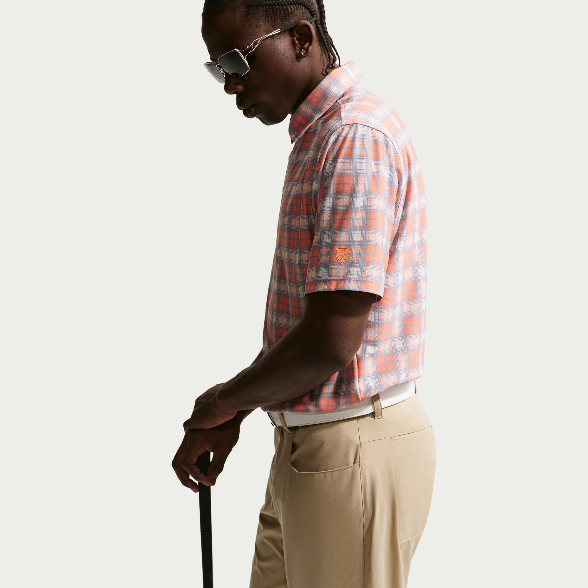 Nike Men's Tailored Performance Dri-FIT Tartan Golf Polo product image