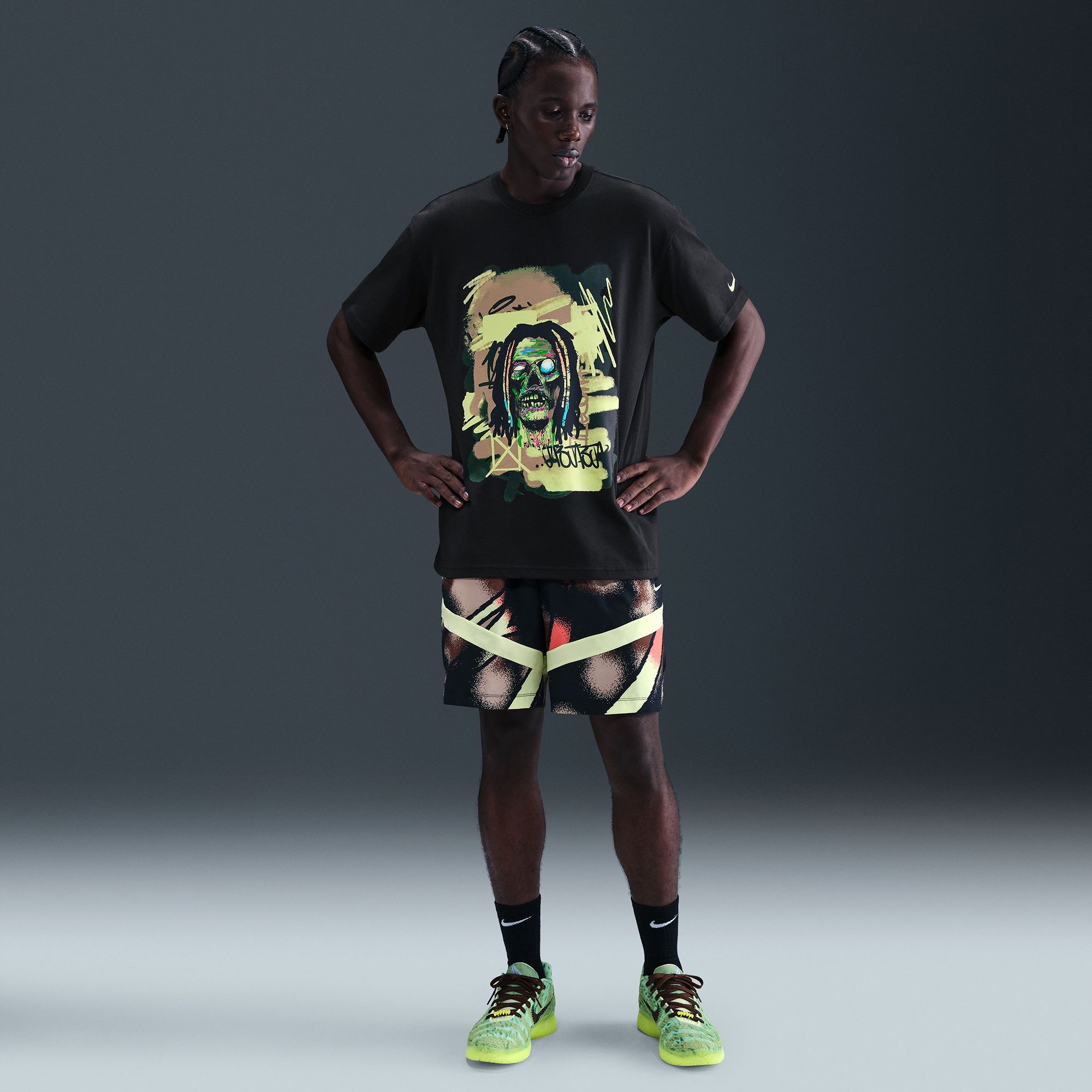 Nike Men's Ja Morant Max90 Zombie Graphic T-Shirt product image