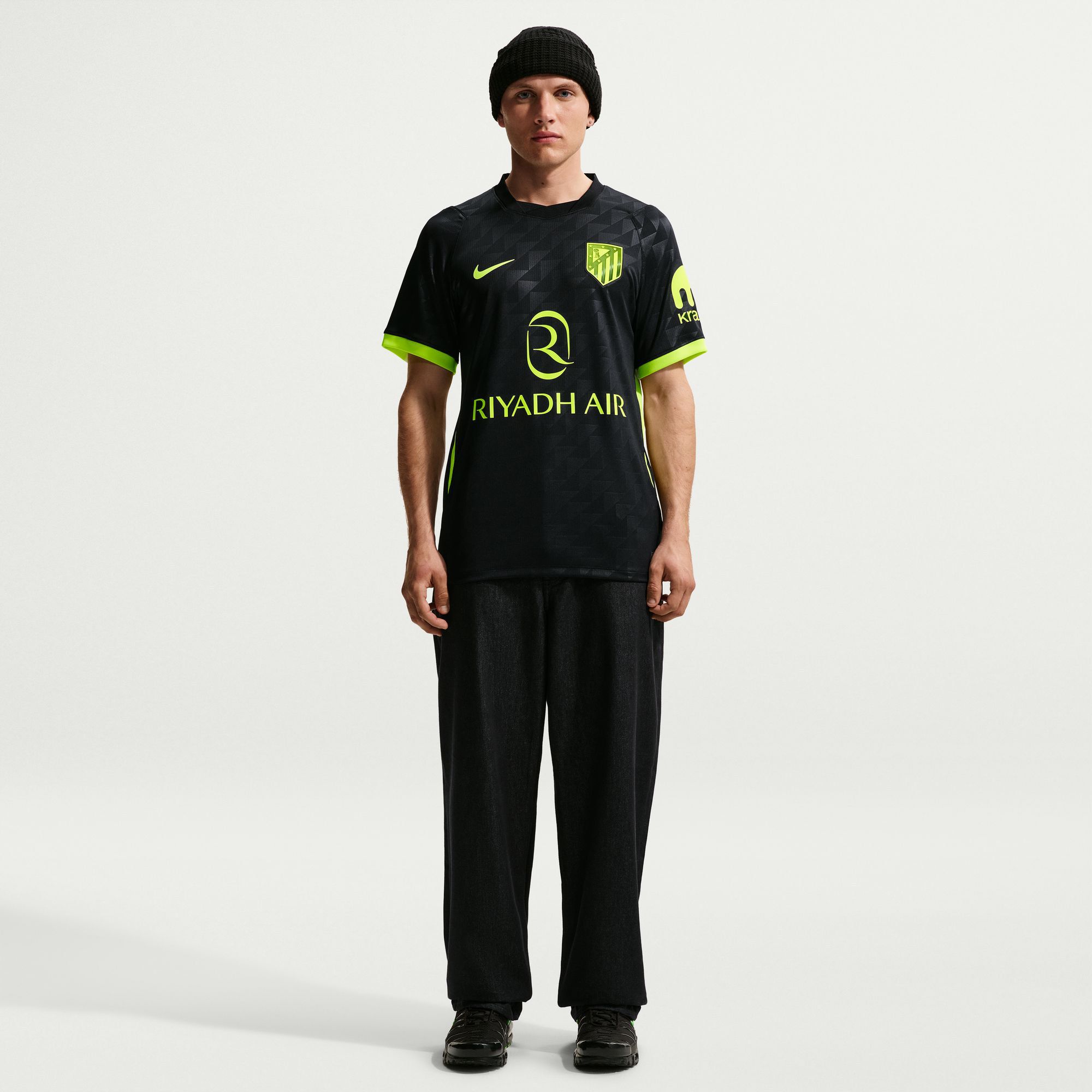 Nike Adult Atletico Madrid Black Away Replica Jersey product image