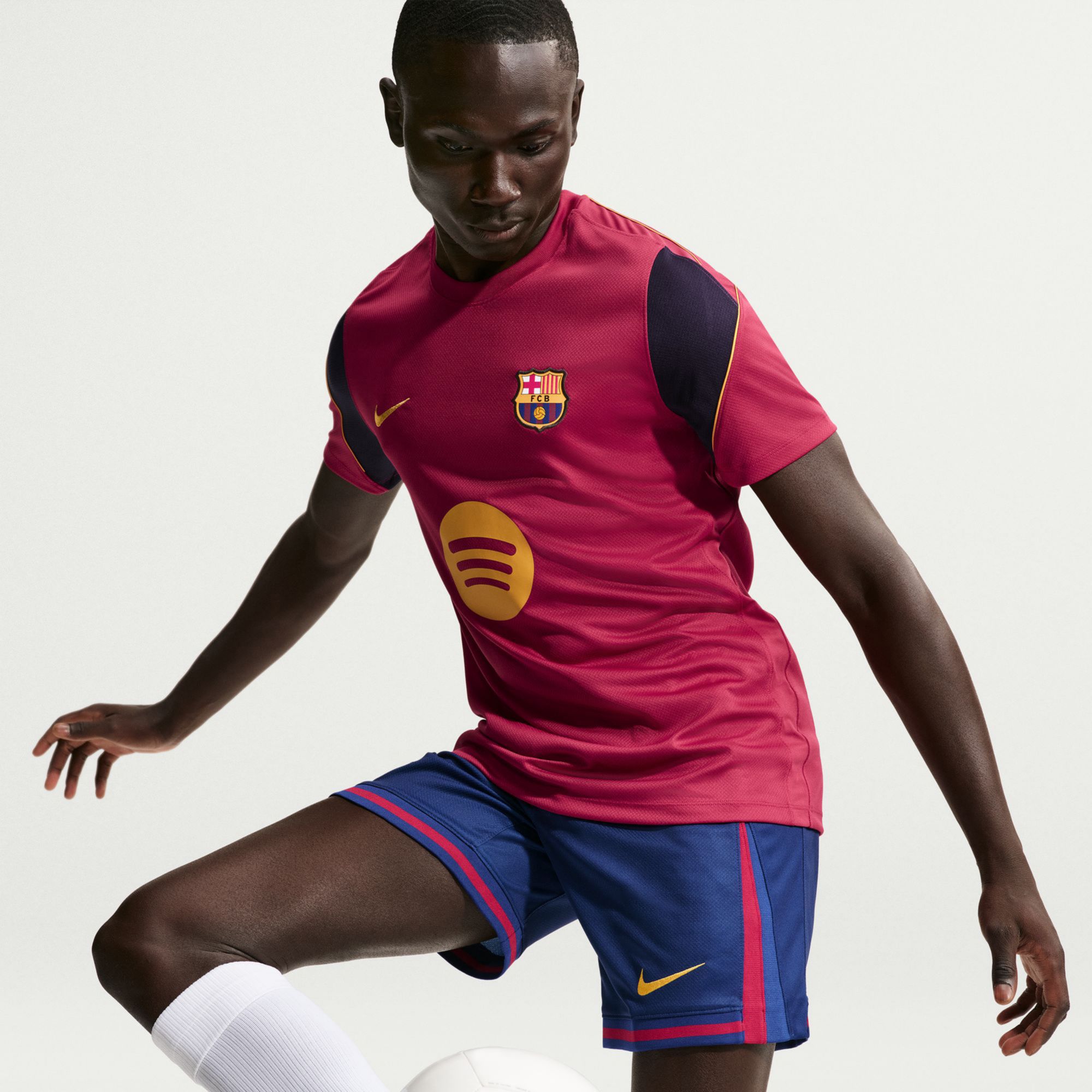 Nike Adult FC Barcelona Red 2026 Home Training Jersey product image