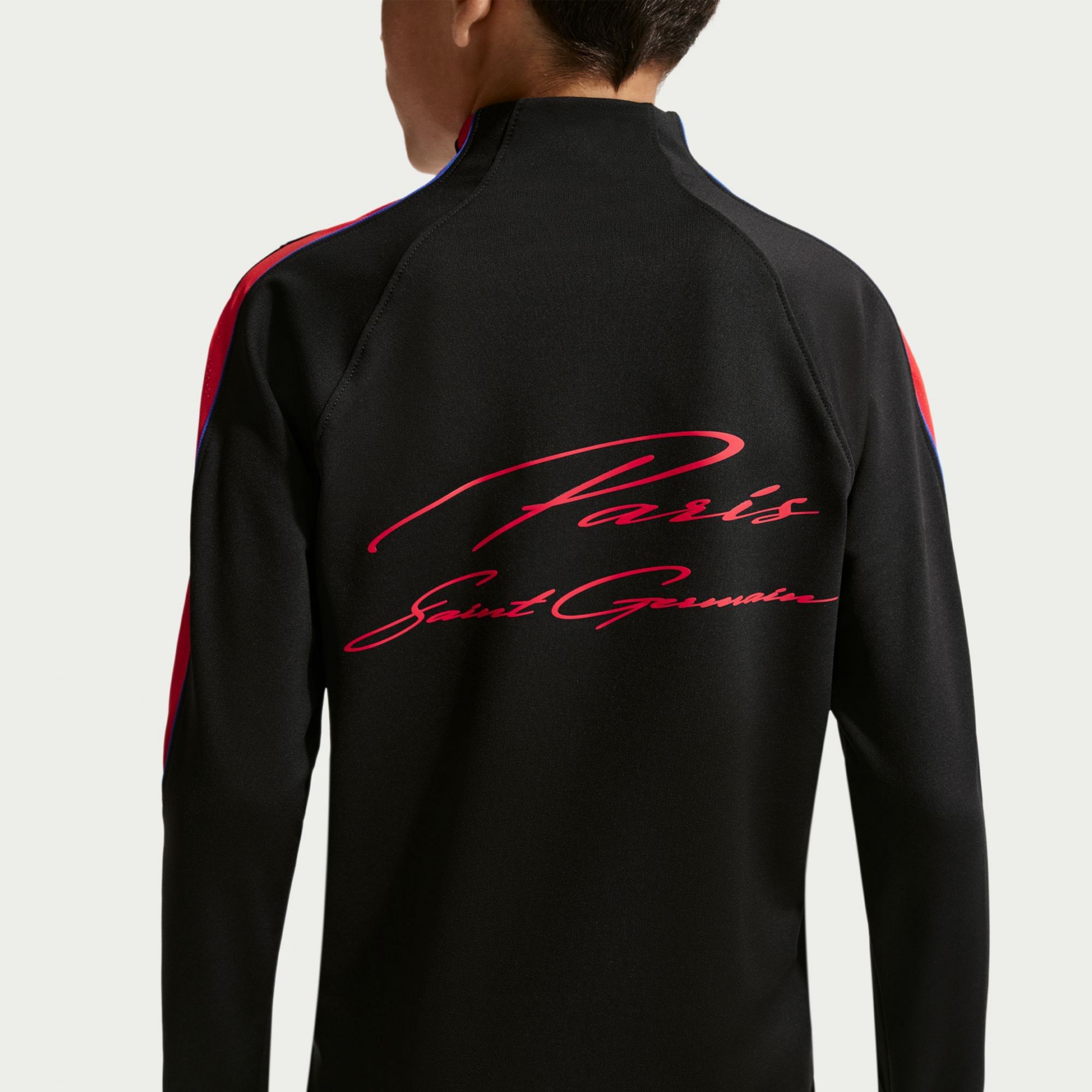 Nike Youth Paris Saint-Germain FC Black 2026 1/4-Zip Jacket product image
