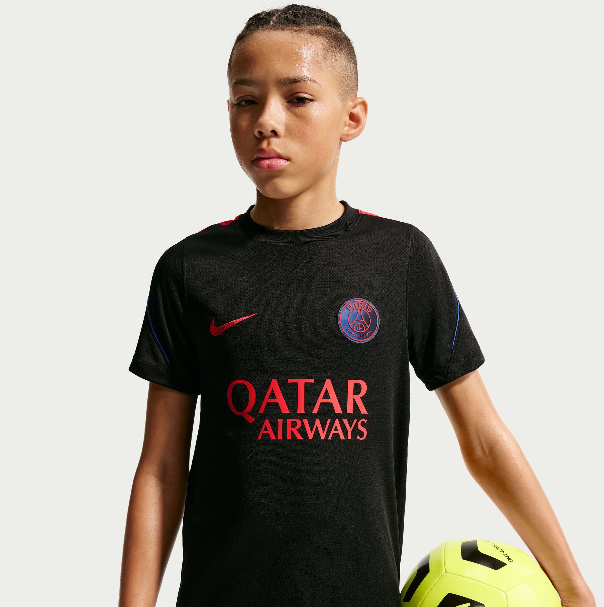 Nike Youth Paris Saint-Germain FC Black 2026 Alternate Training Jersey product image