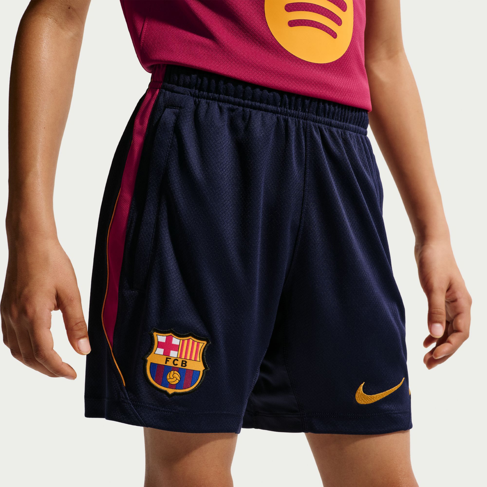 Nike Youth FC Barcelona Navy 2026 Shorts product image
