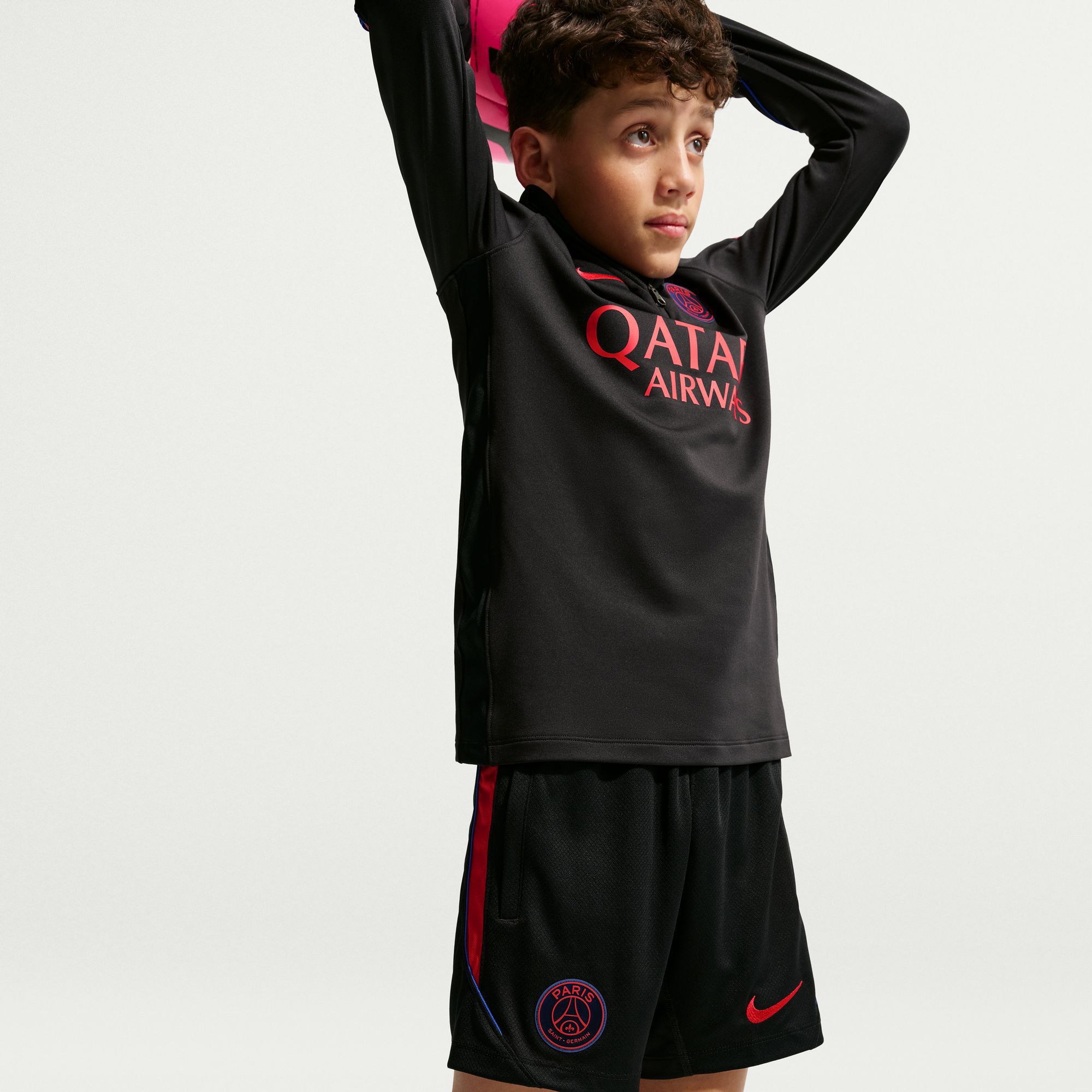 Nike Youth Paris Saint-Germain FC Black 2026 Shorts product image