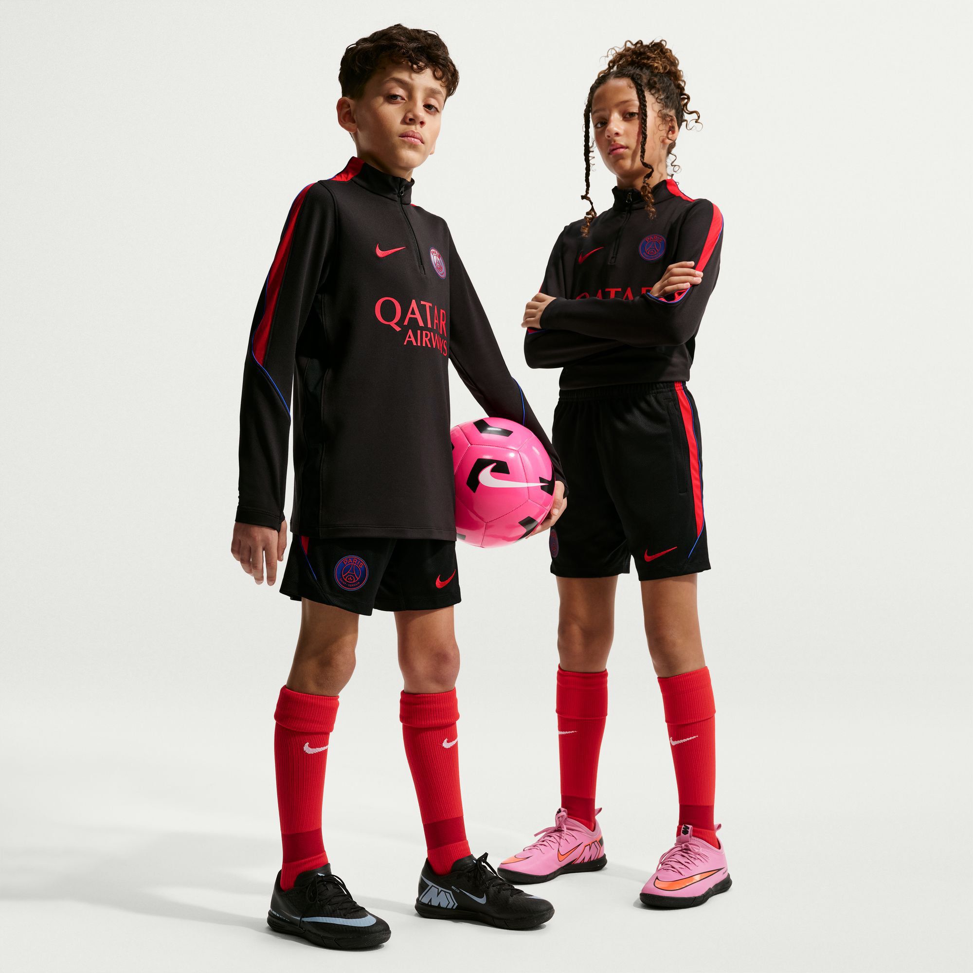 Nike Youth Paris Saint-Germain FC Black 2026 Shorts product image