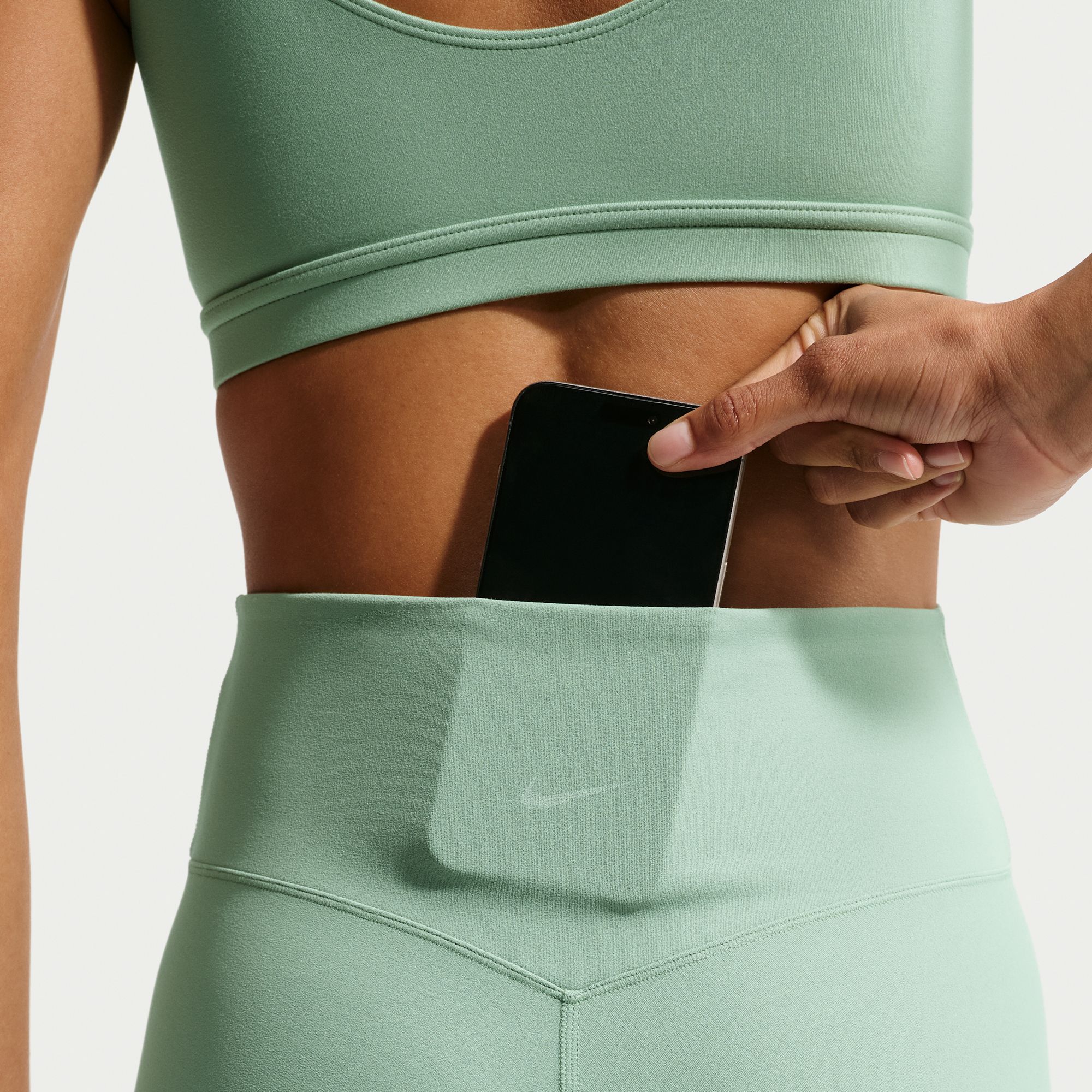 Nike Women's Zenvy High-Waisted Full-Length Leggings with No Front Seam product image