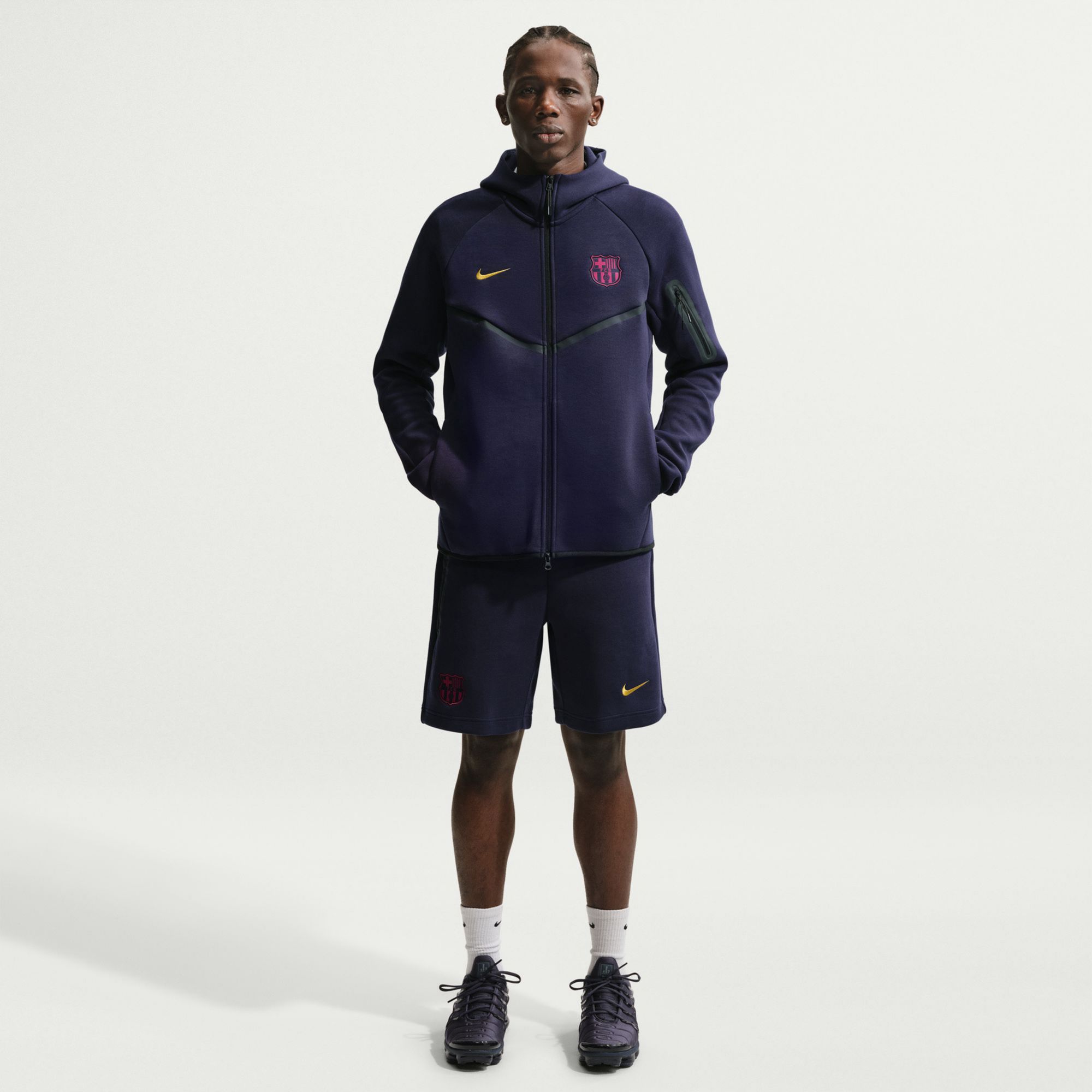 Nike Adult FC Barcelona Navy 2026 Hoodie product image