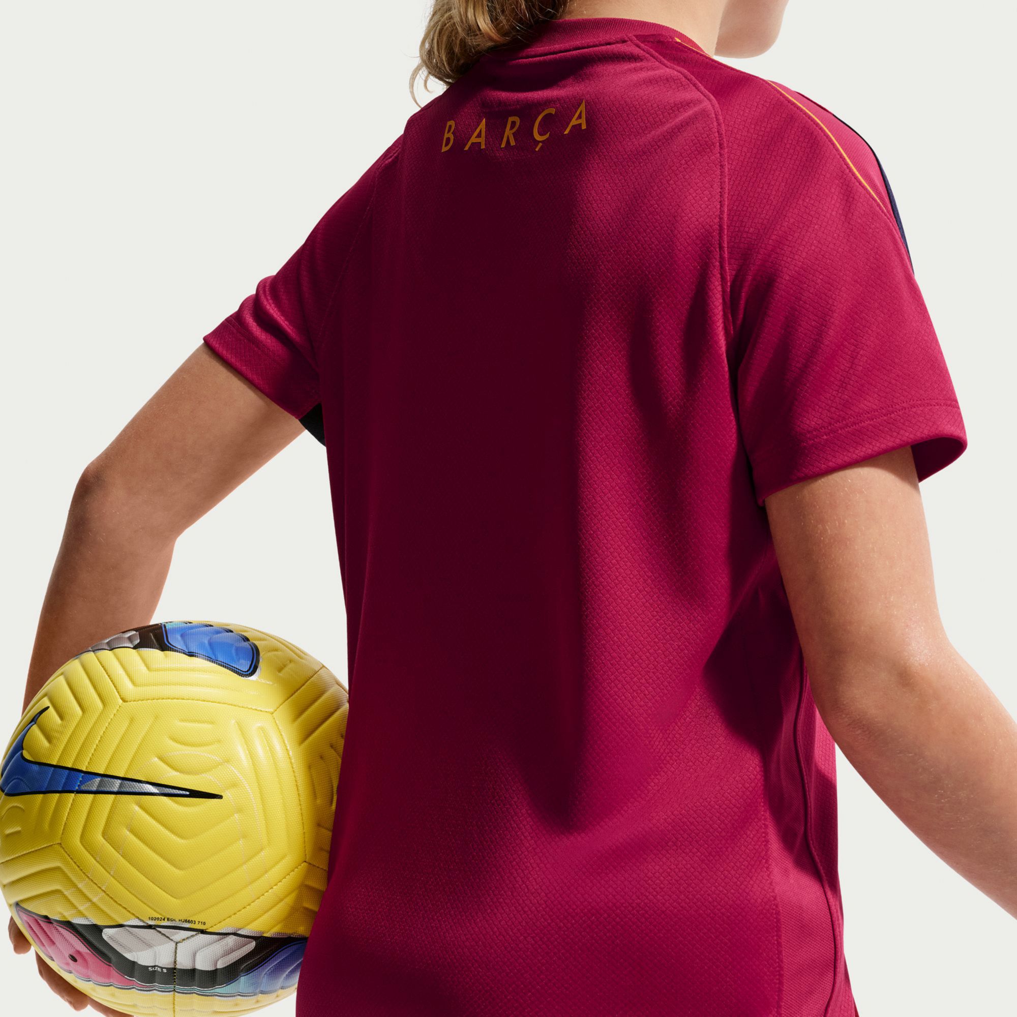 Nike Youth FC Barcelona Red 2026 Training Jersey product image