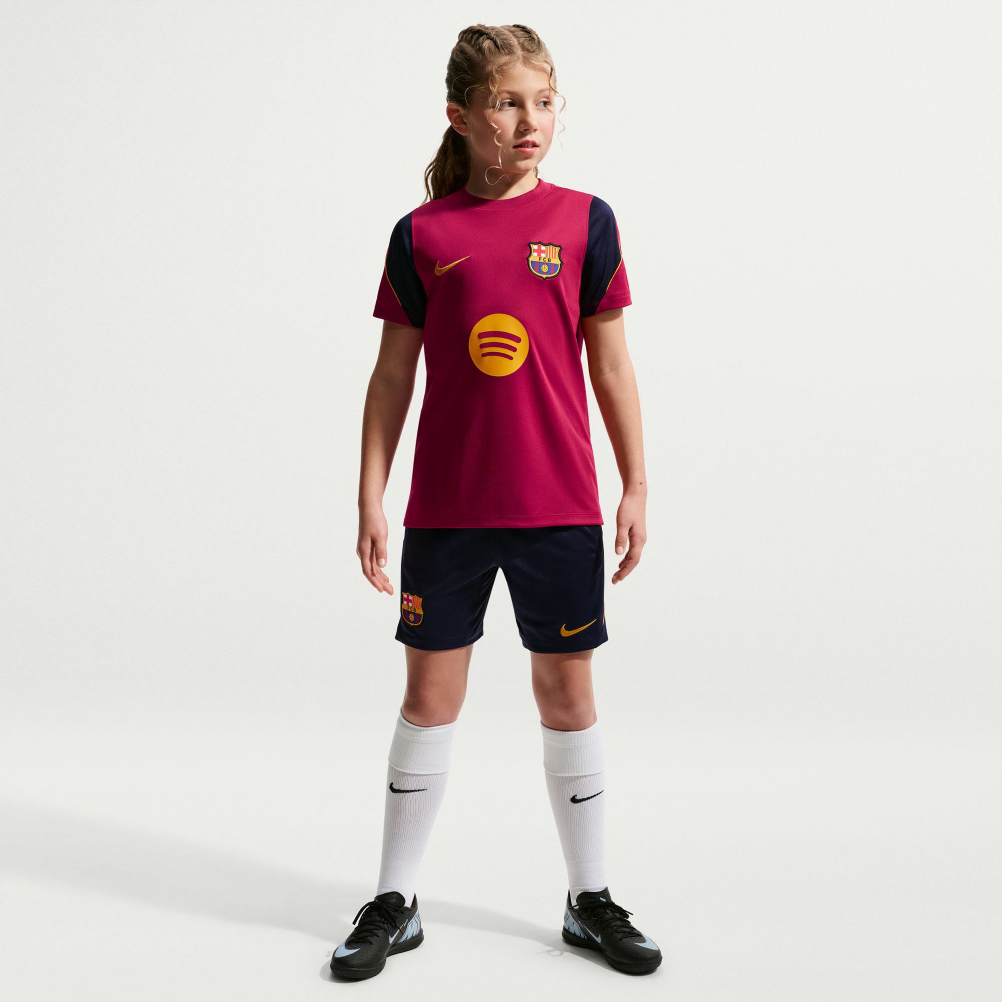 Nike Youth FC Barcelona Red 2026 Training Jersey product image