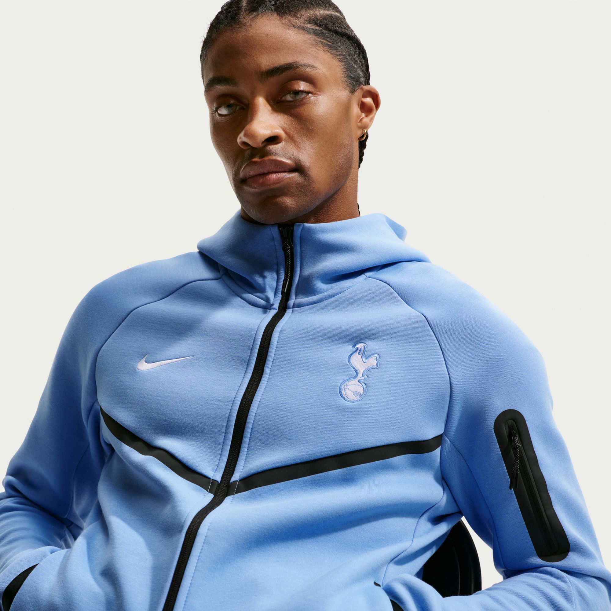 Nike Adult Tottenham Hotspur Light Blue 2026 Full-Zip Hoodie product image